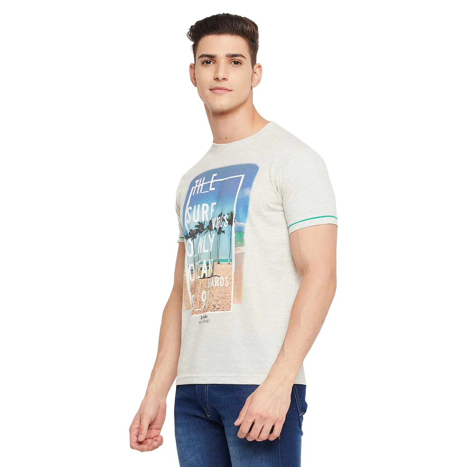 Duke Stardust Men Half Sleeve Cotton T-shirt (LF4556)