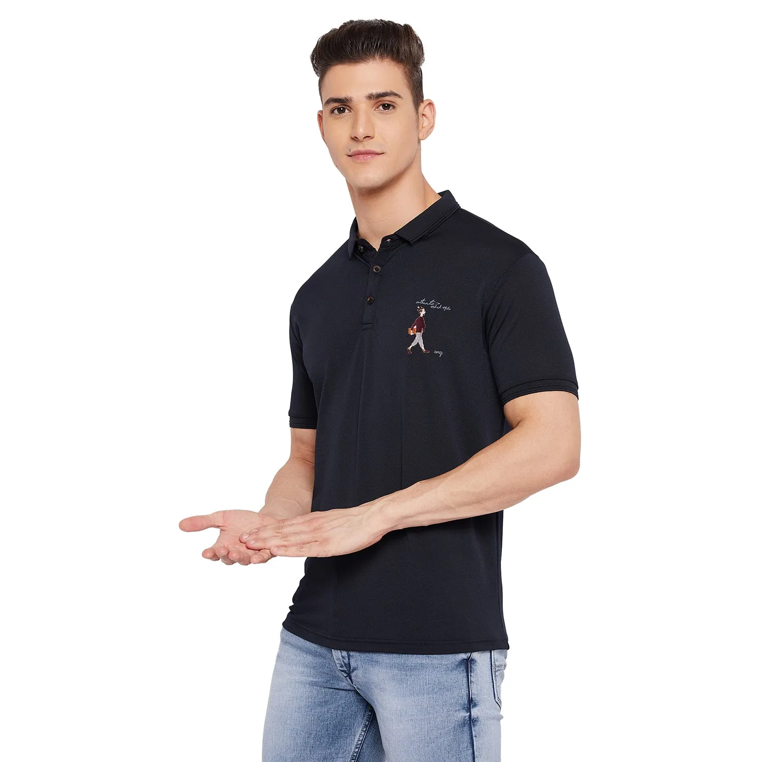 Duke Stardust Men Half Sleeve Cotton T-shirt (LF5040)