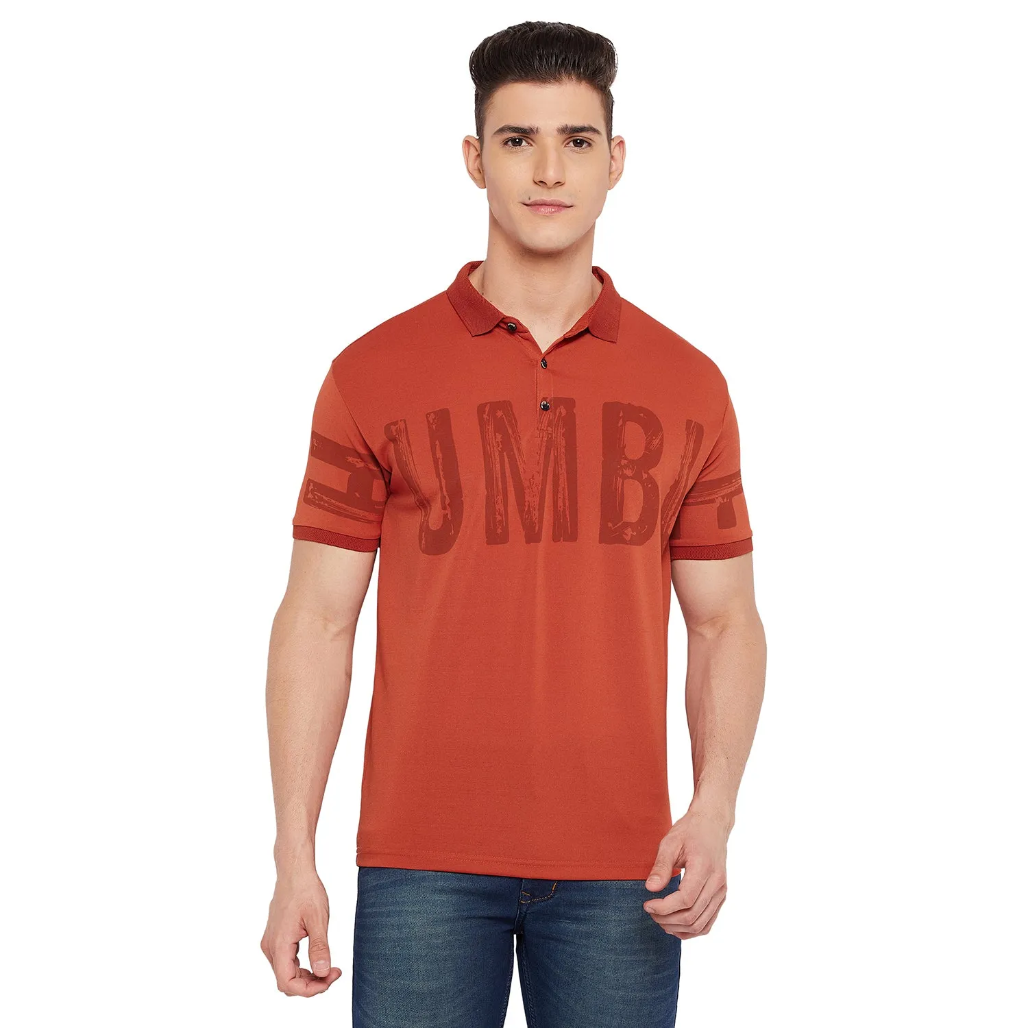 Duke Stardust Men Half Sleeve Cotton T-shirt (LF5044)