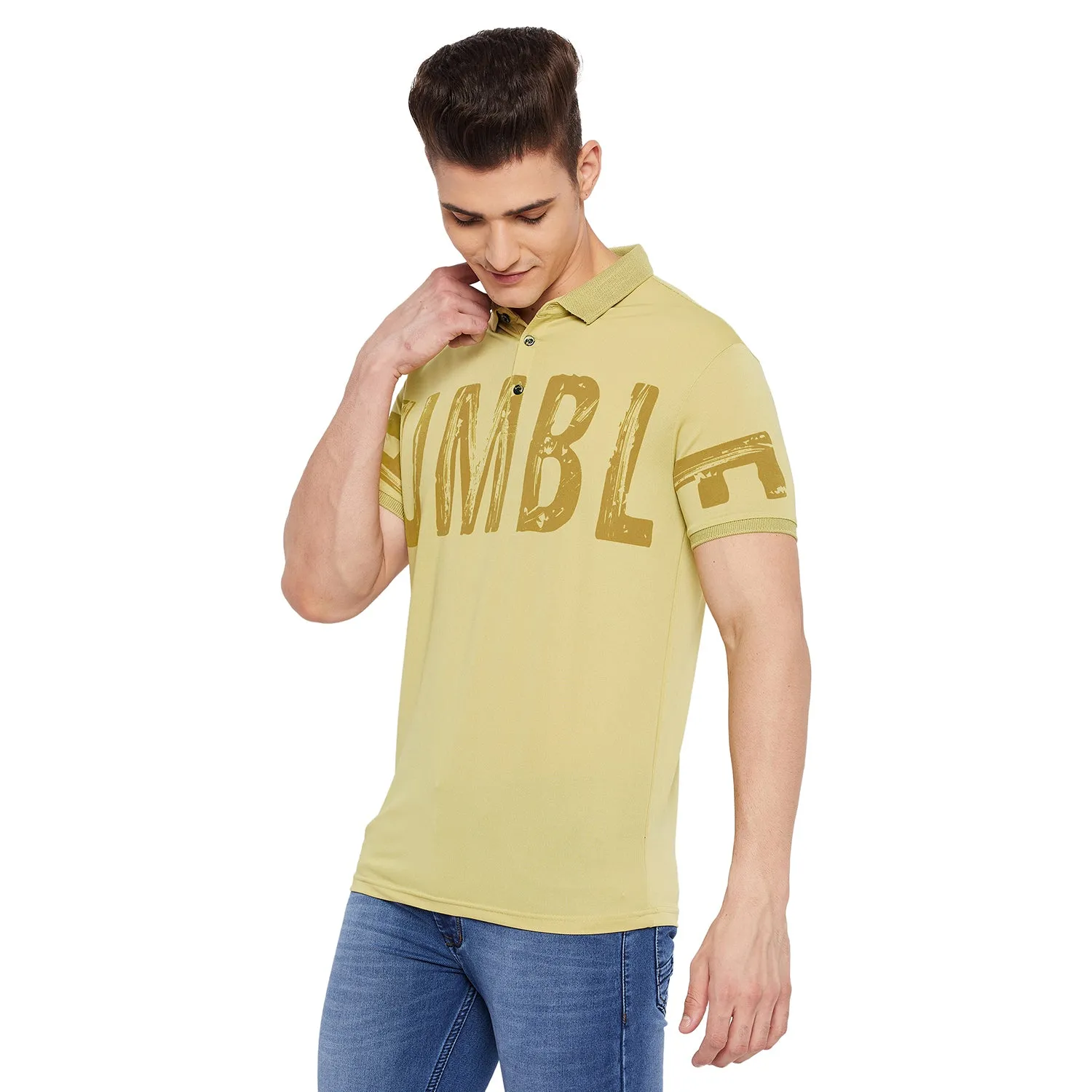 Duke Stardust Men Half Sleeve Cotton T-shirt (LF5044)