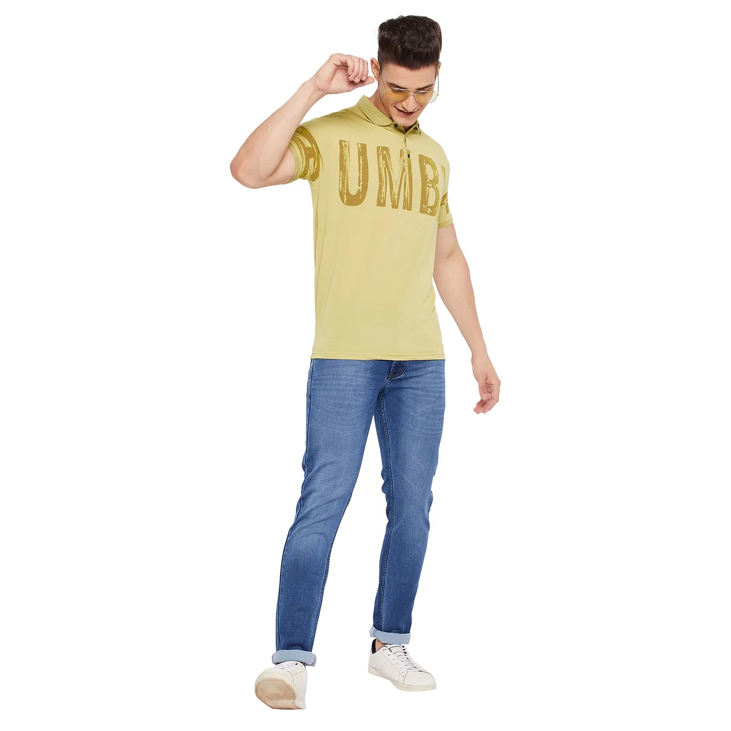 Duke Stardust Men Half Sleeve Cotton T-shirt (LF5044)