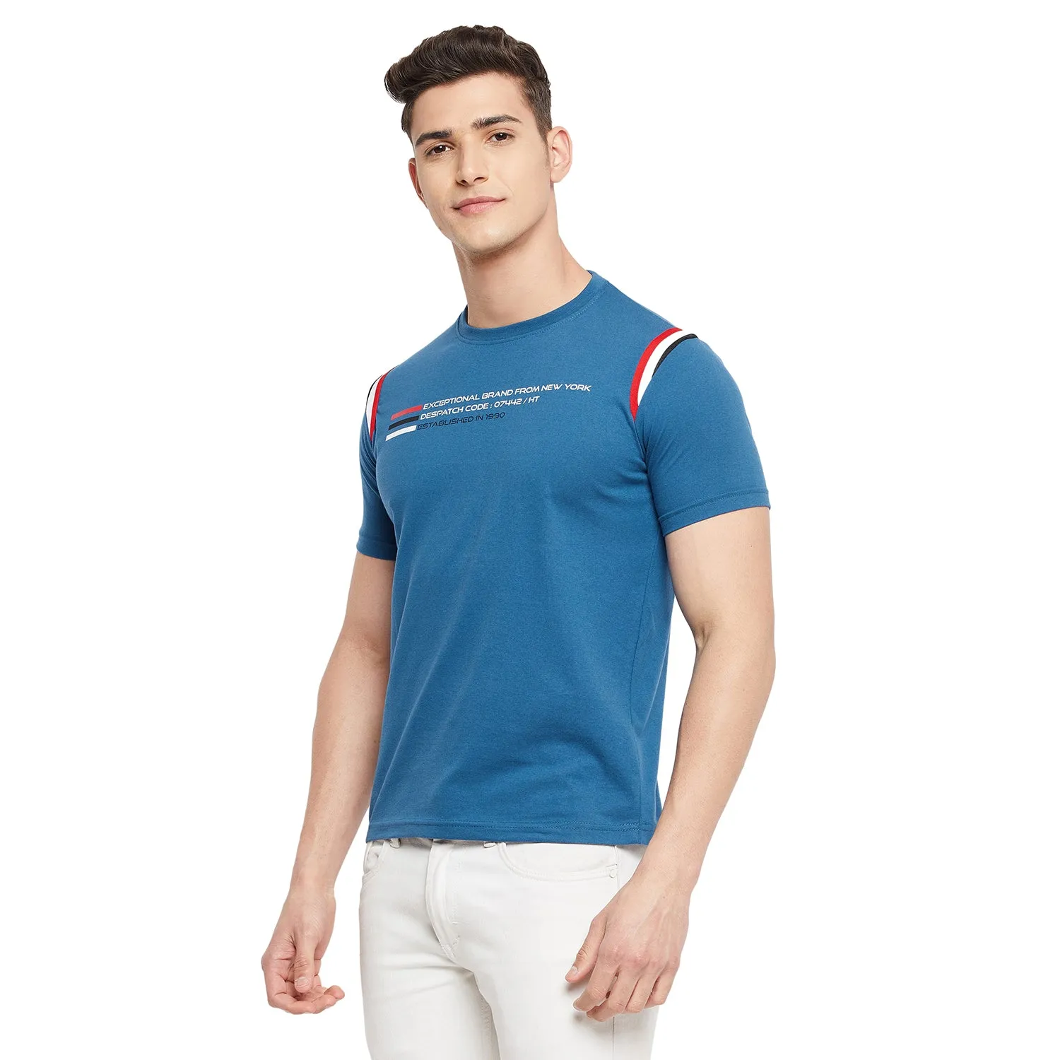 Duke Stardust Men Half Sleeve Cotton T-Shirt (LF5202)