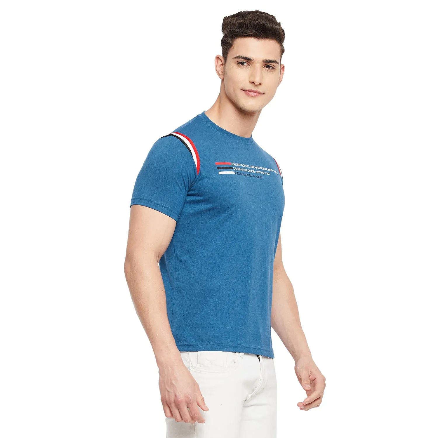 Duke Stardust Men Half Sleeve Cotton T-Shirt (LF5202)