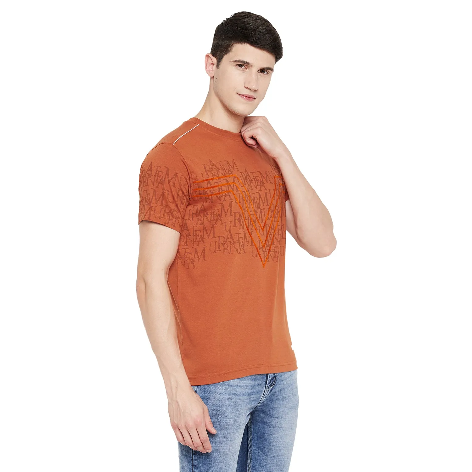 Duke Stardust Men Half Sleeve Cotton T-shirt (LF5216)