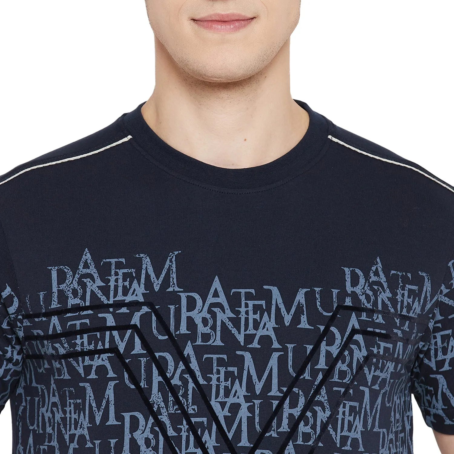Duke Stardust Men Half Sleeve Cotton T-shirt (LF5216)