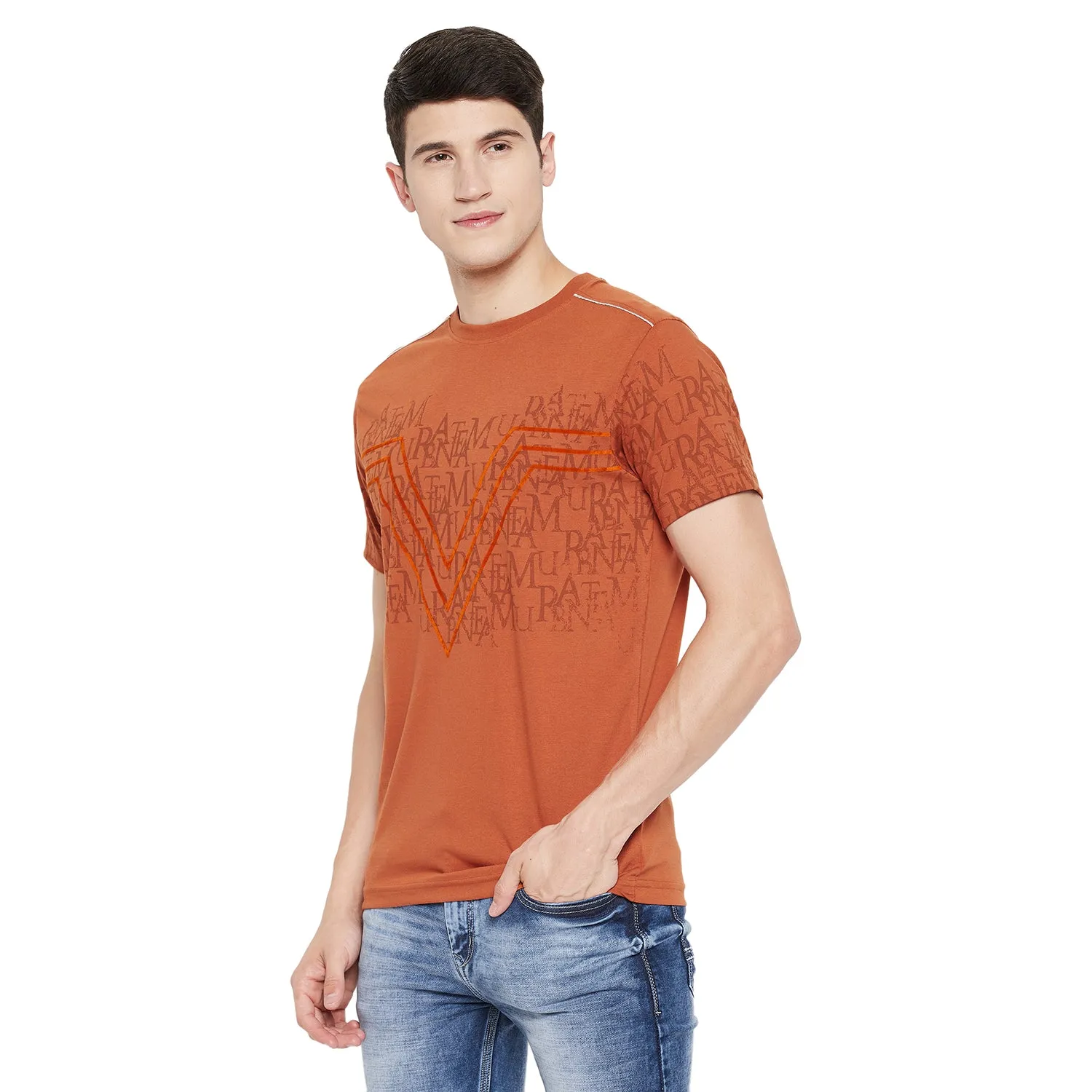 Duke Stardust Men Half Sleeve Cotton T-shirt (LF5216)
