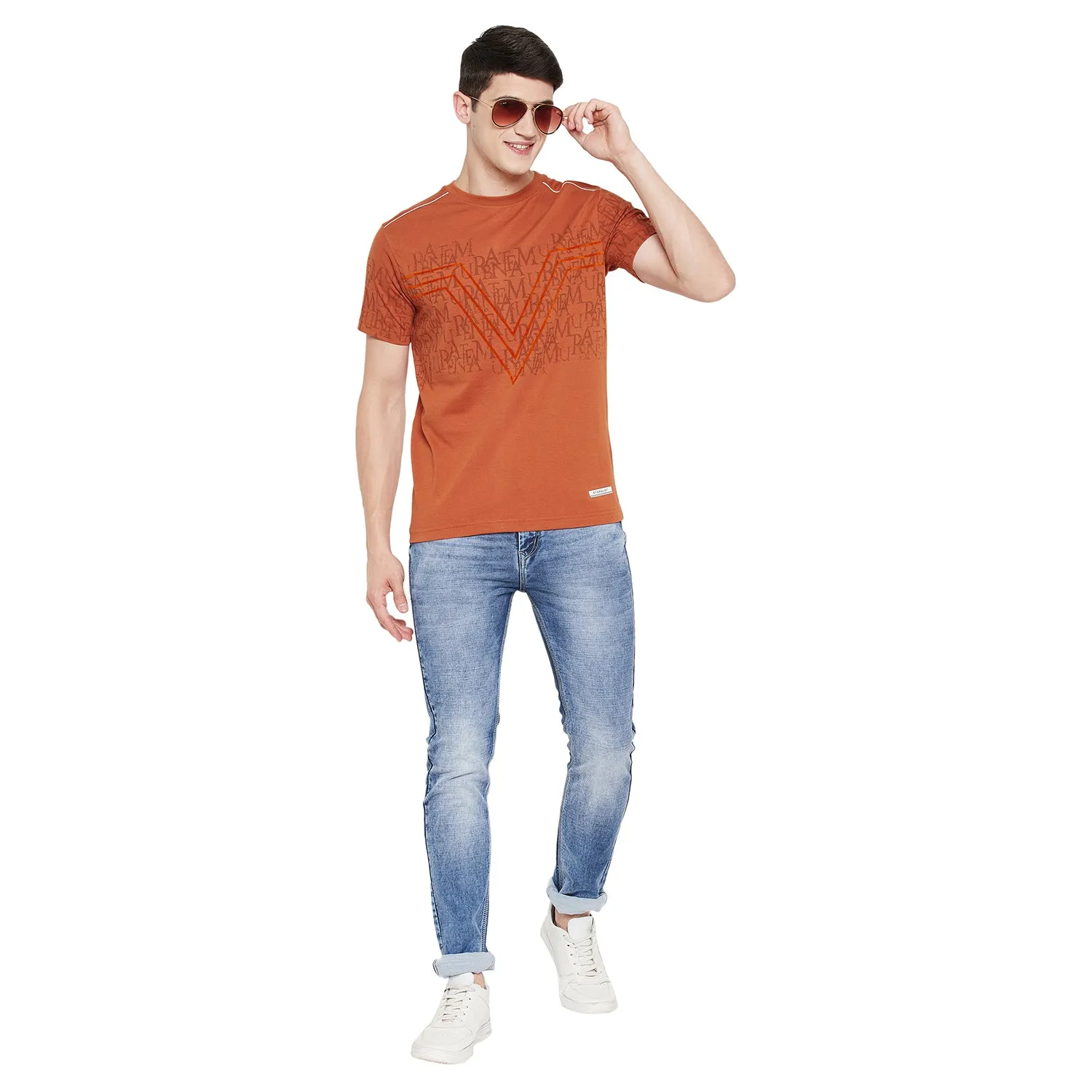 Duke Stardust Men Half Sleeve Cotton T-shirt (LF5216)