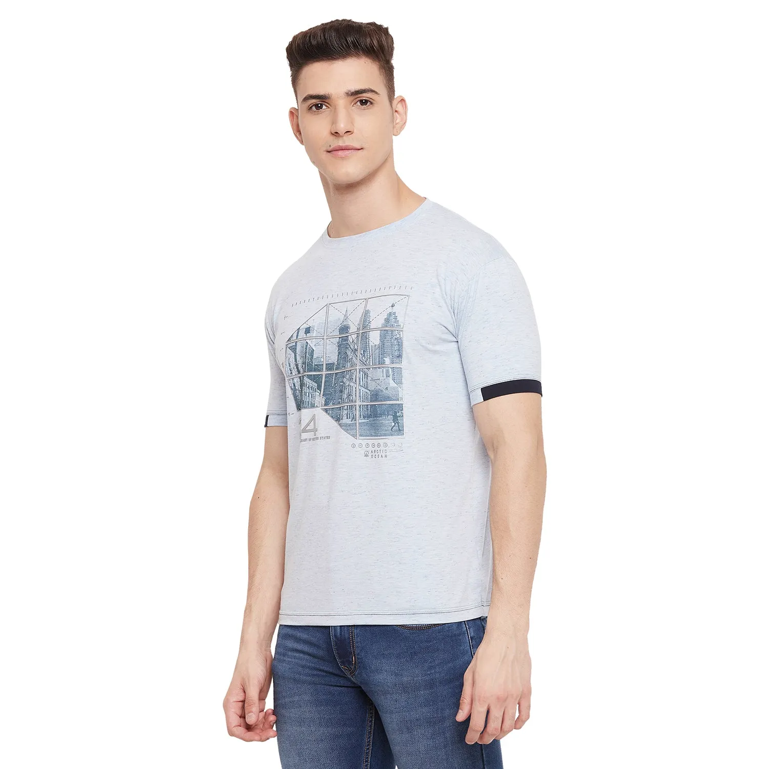 Duke Stardust Men Half Sleeve Cotton T-shirt (LF5261)