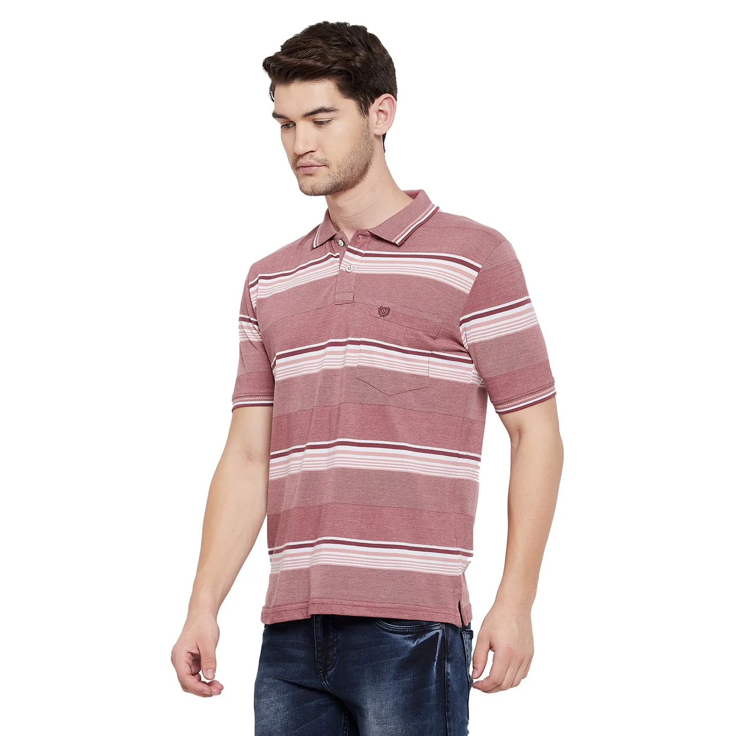 Duke Stardust Men Half Sleeve Cotton T-shirt (LF5279)