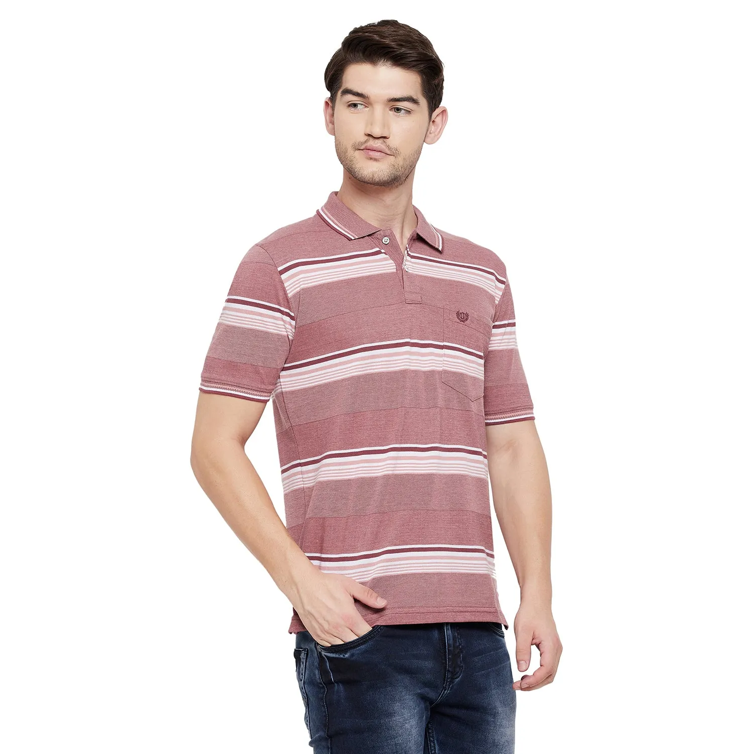 Duke Stardust Men Half Sleeve Cotton T-shirt (LF5279)