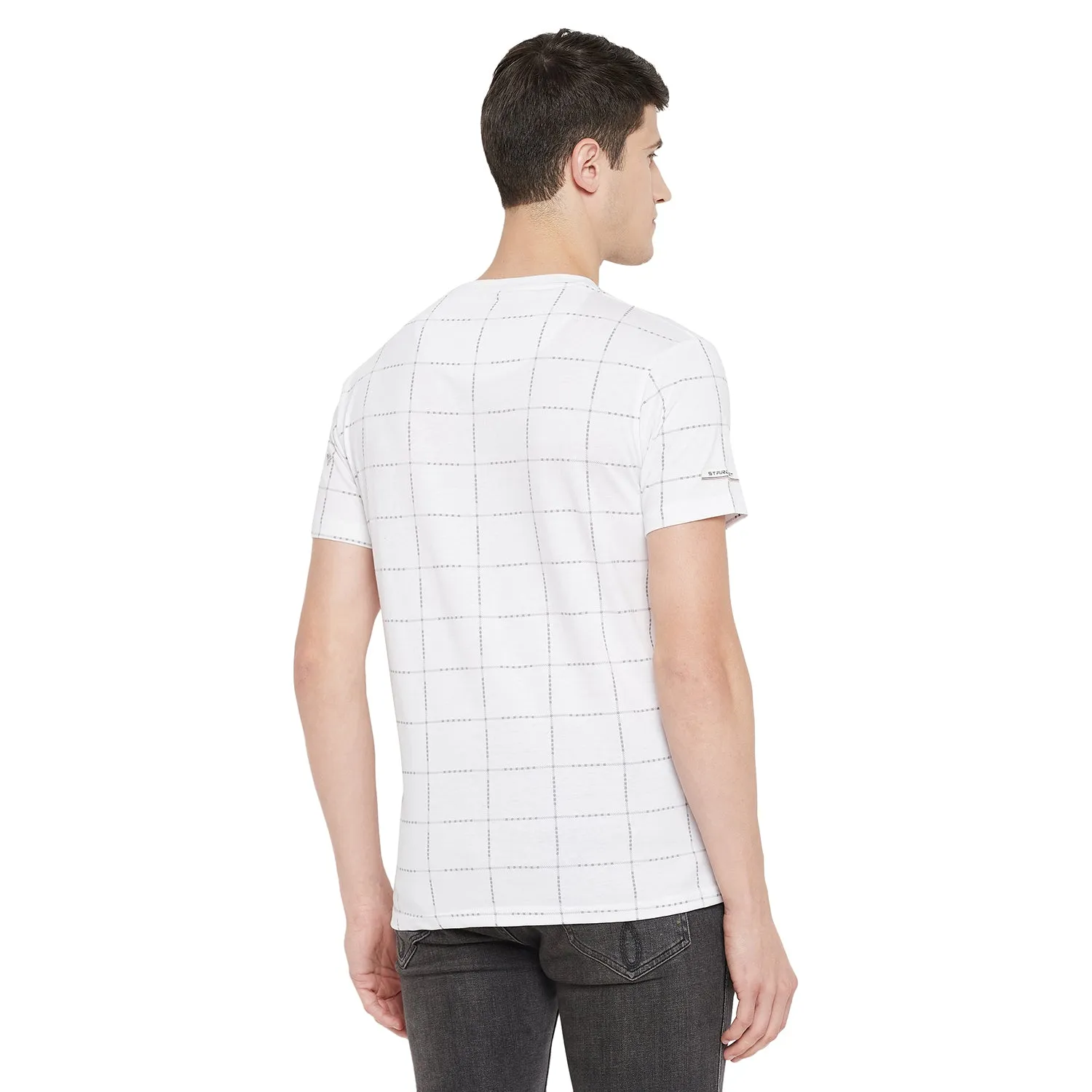 Duke Stardust Men Half Sleeve Cotton T-shirt (LF5293)