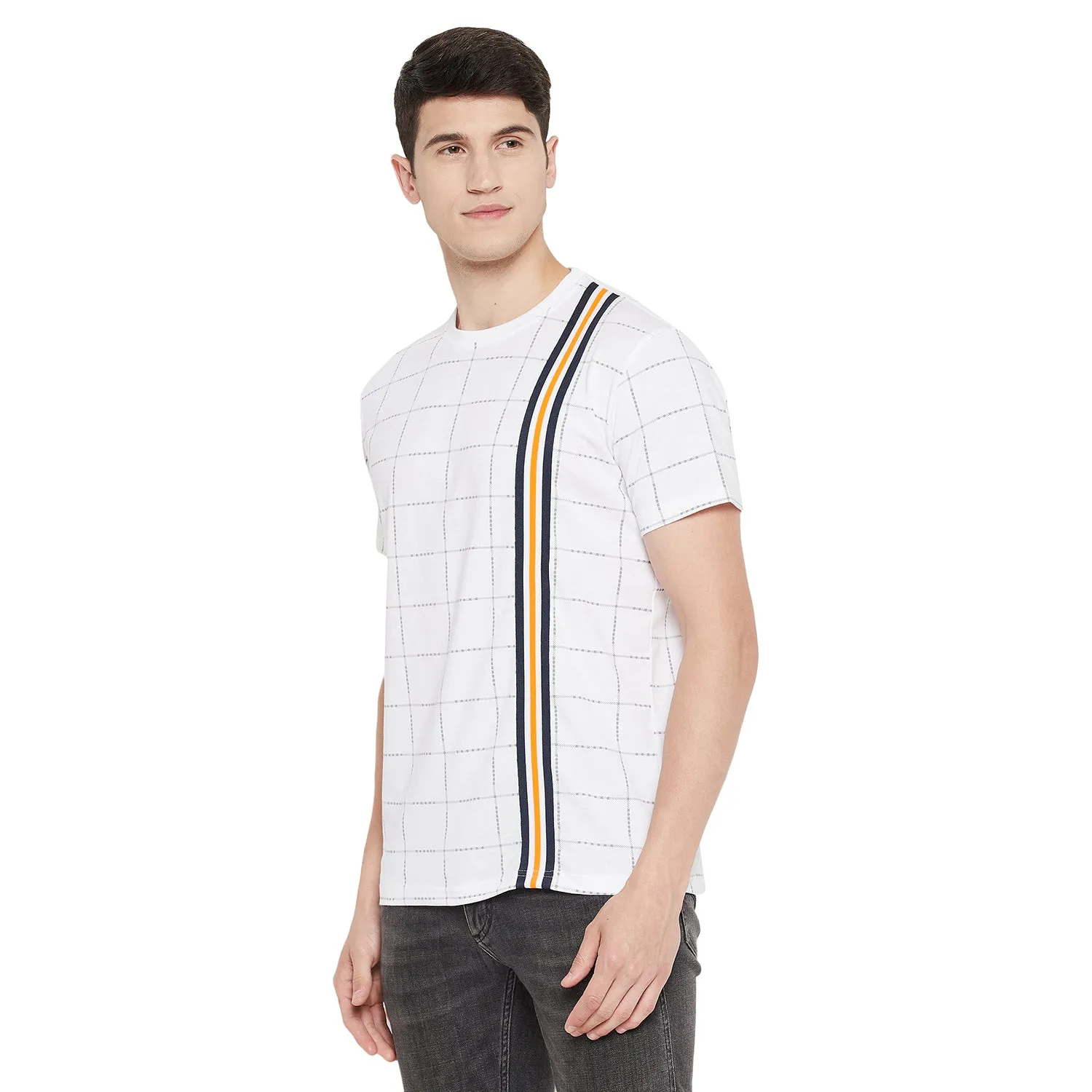 Duke Stardust Men Half Sleeve Cotton T-shirt (LF5293)