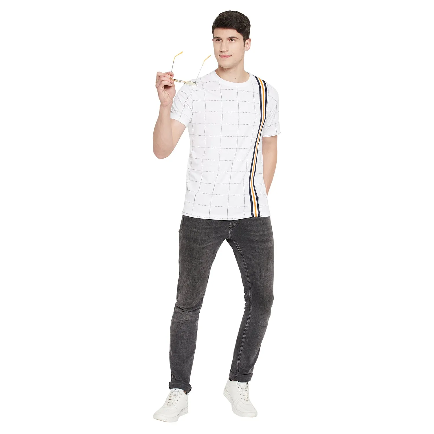 Duke Stardust Men Half Sleeve Cotton T-shirt (LF5293)
