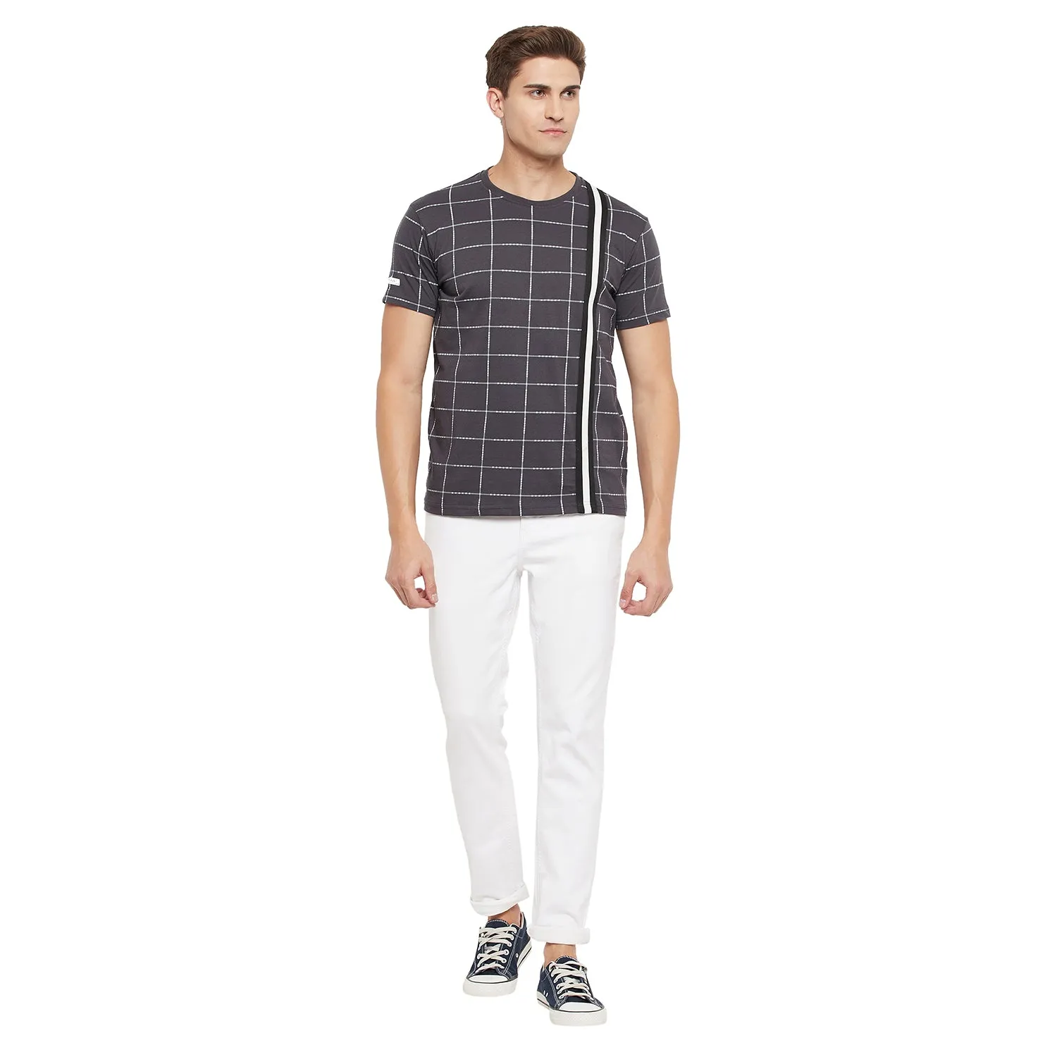 Duke Stardust Men Half Sleeve Cotton T-shirt (LF5293)