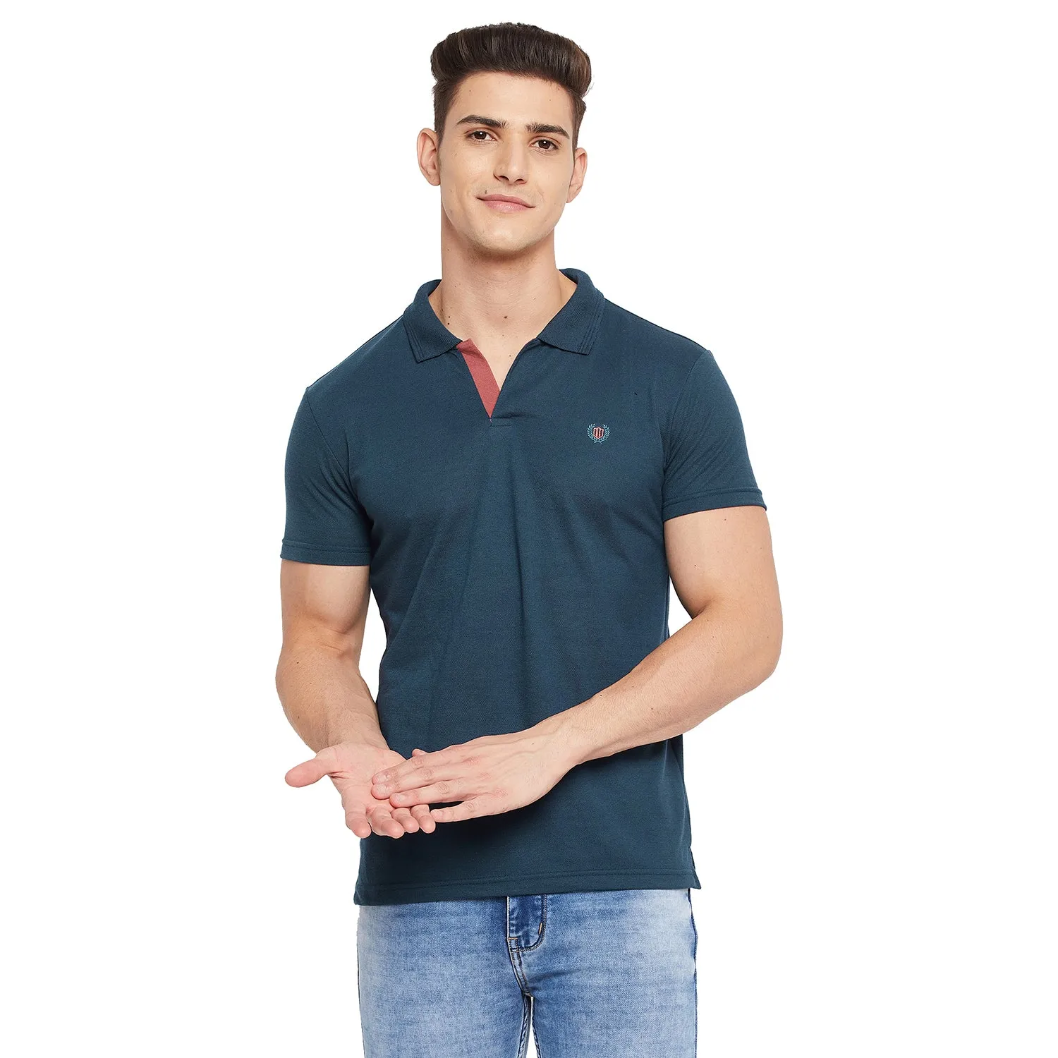 Duke Stardust Men Half Sleeve Cotton T-shirt (LF5300)
