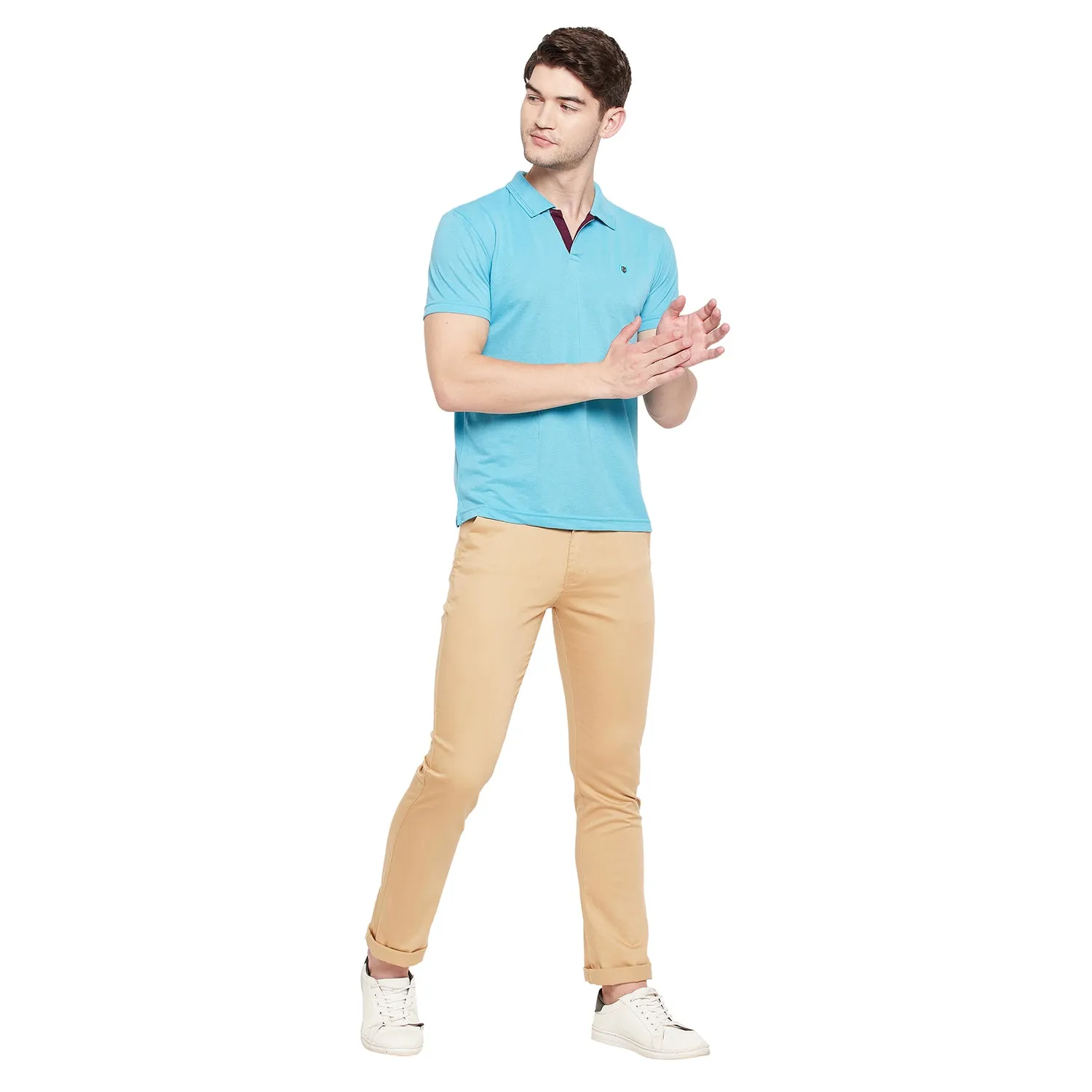Duke Stardust Men Half Sleeve Cotton T-shirt (LF5300)