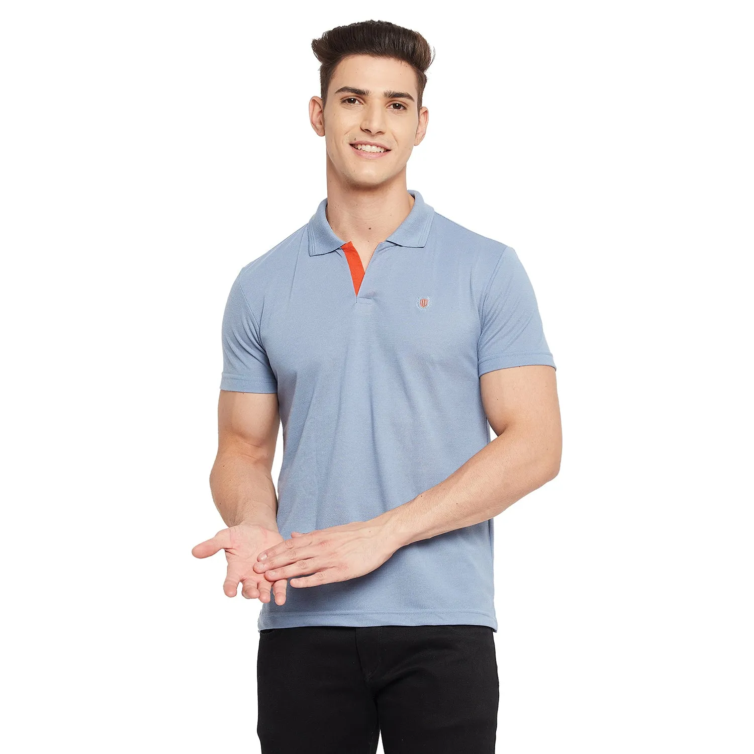 Duke Stardust Men Half Sleeve Cotton T-shirt (LF5300)