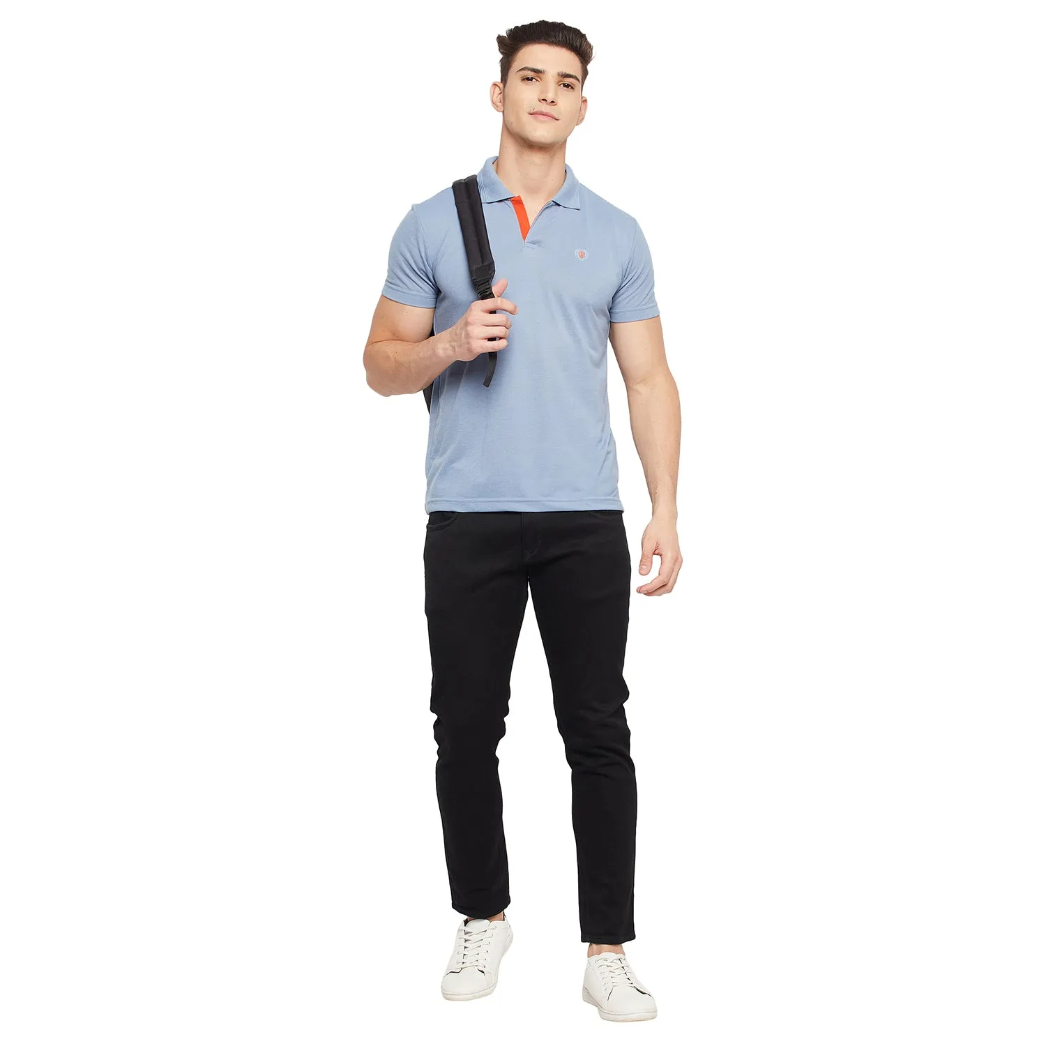 Duke Stardust Men Half Sleeve Cotton T-shirt (LF5300)
