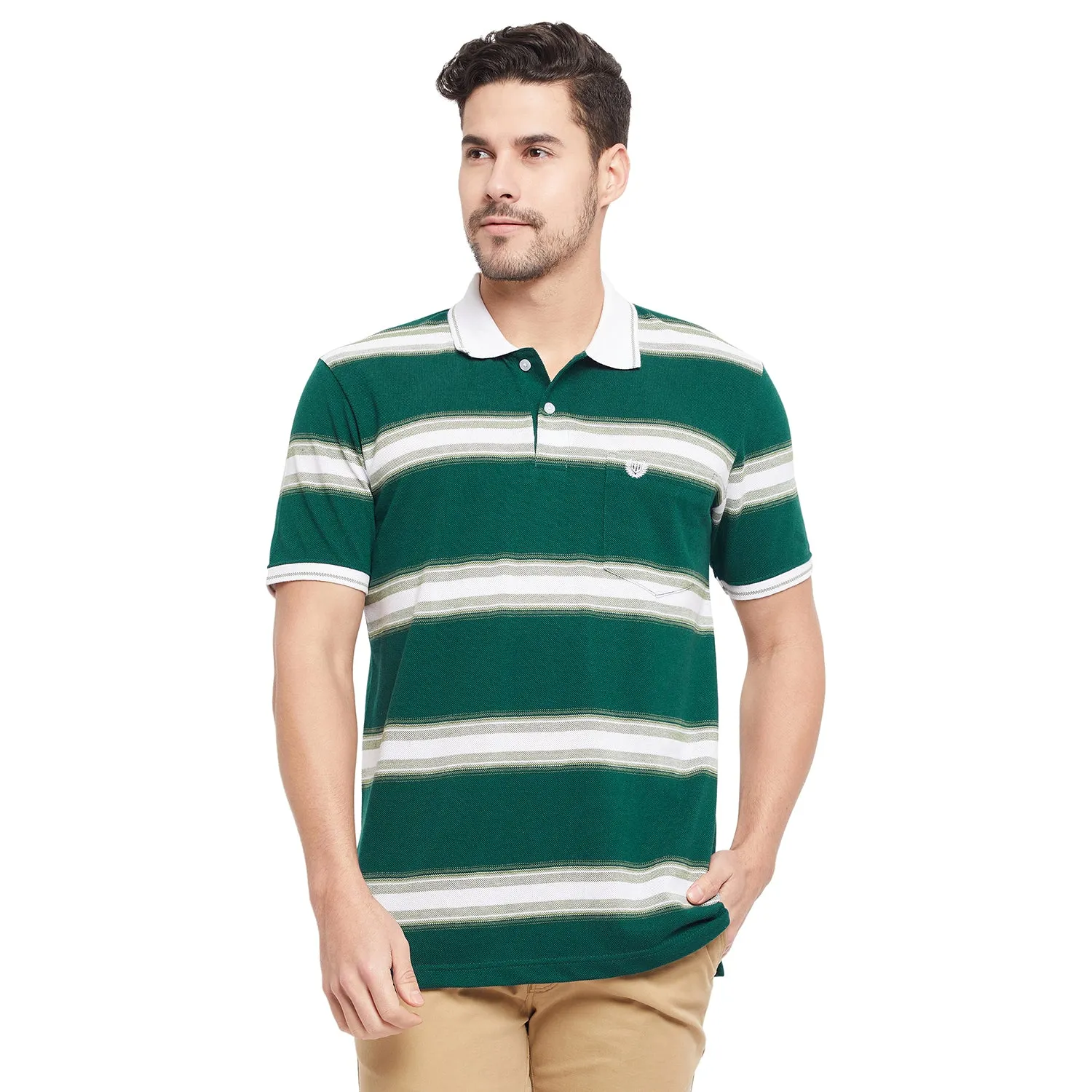 Duke Stardust Men Half Sleeve Cotton T-shirt (LF5372)