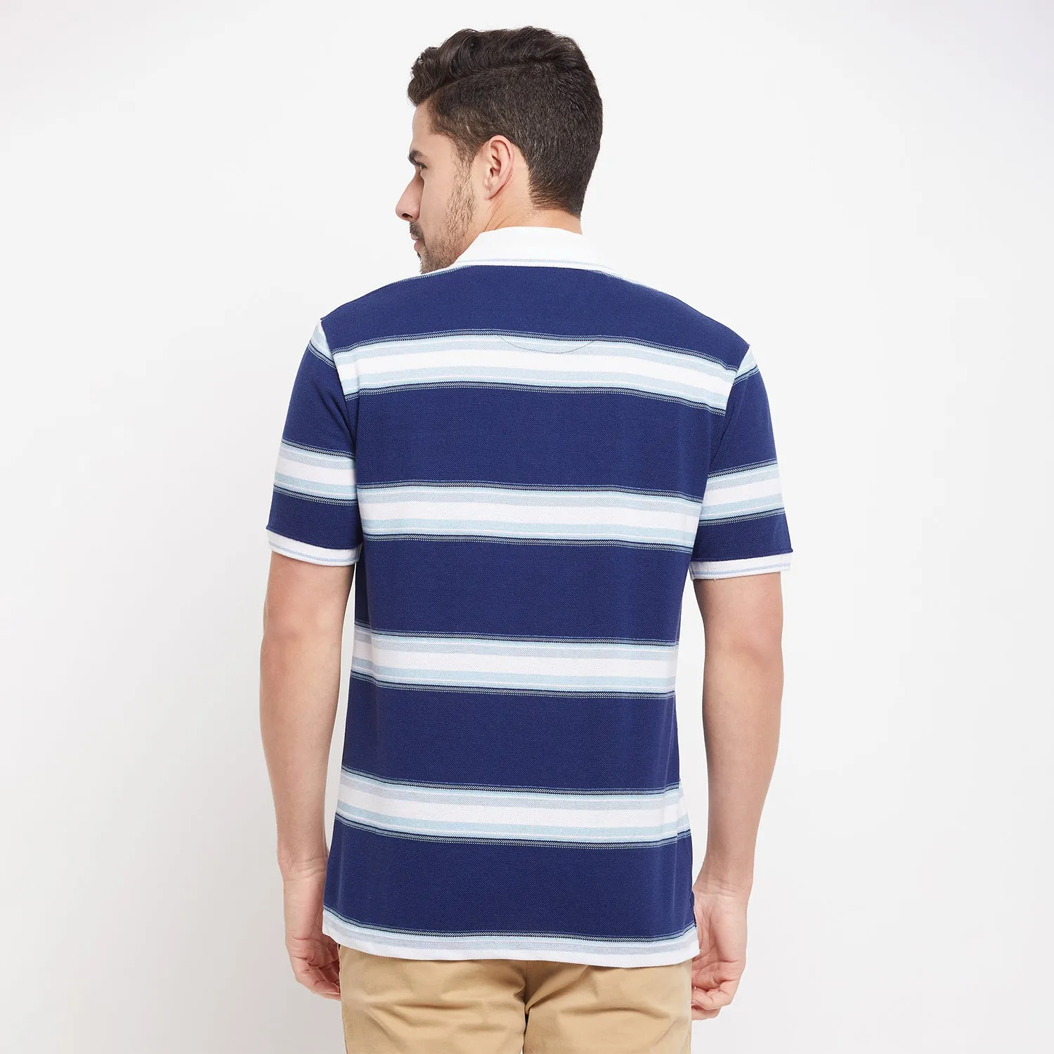 Duke Stardust Men Half Sleeve Cotton T-shirt (LF5372)