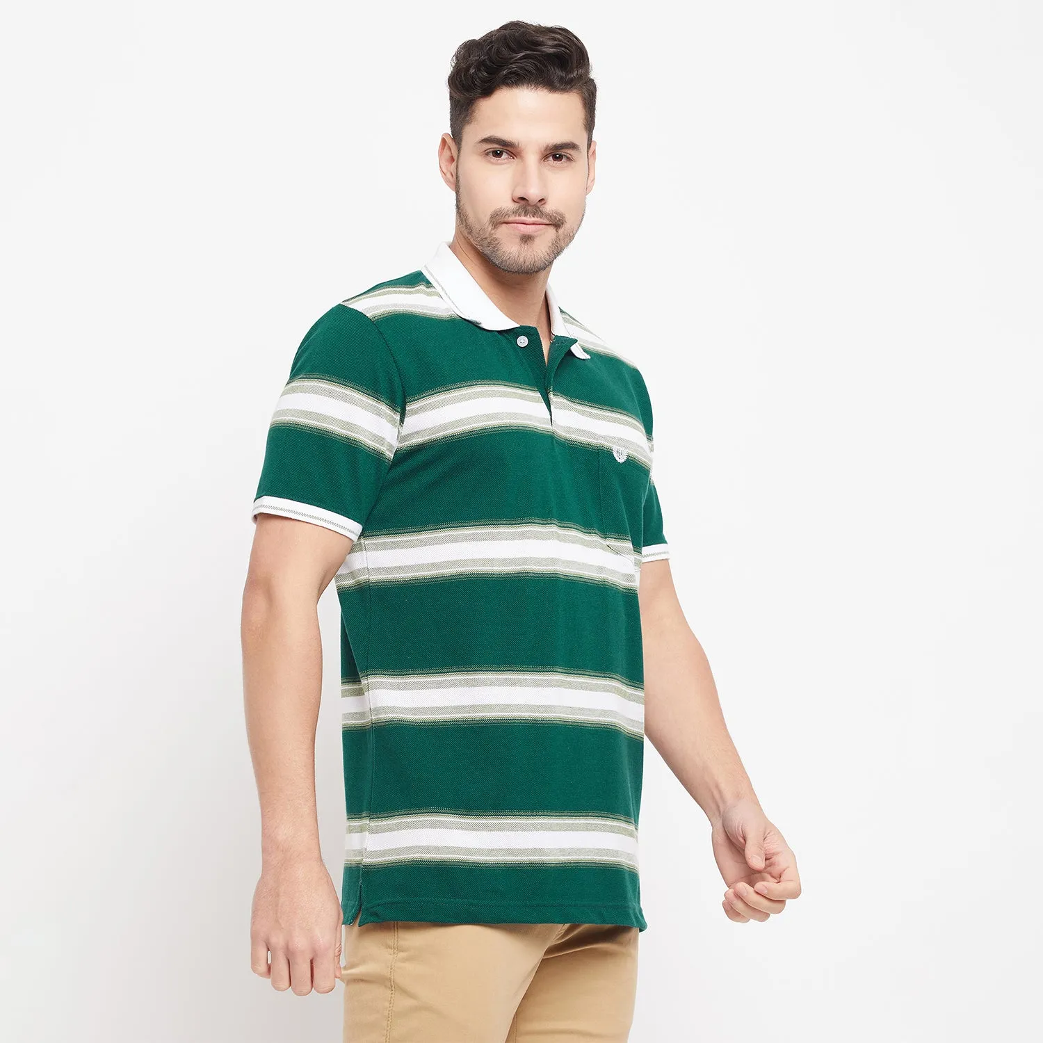 Duke Stardust Men Half Sleeve Cotton T-shirt (LF5372)