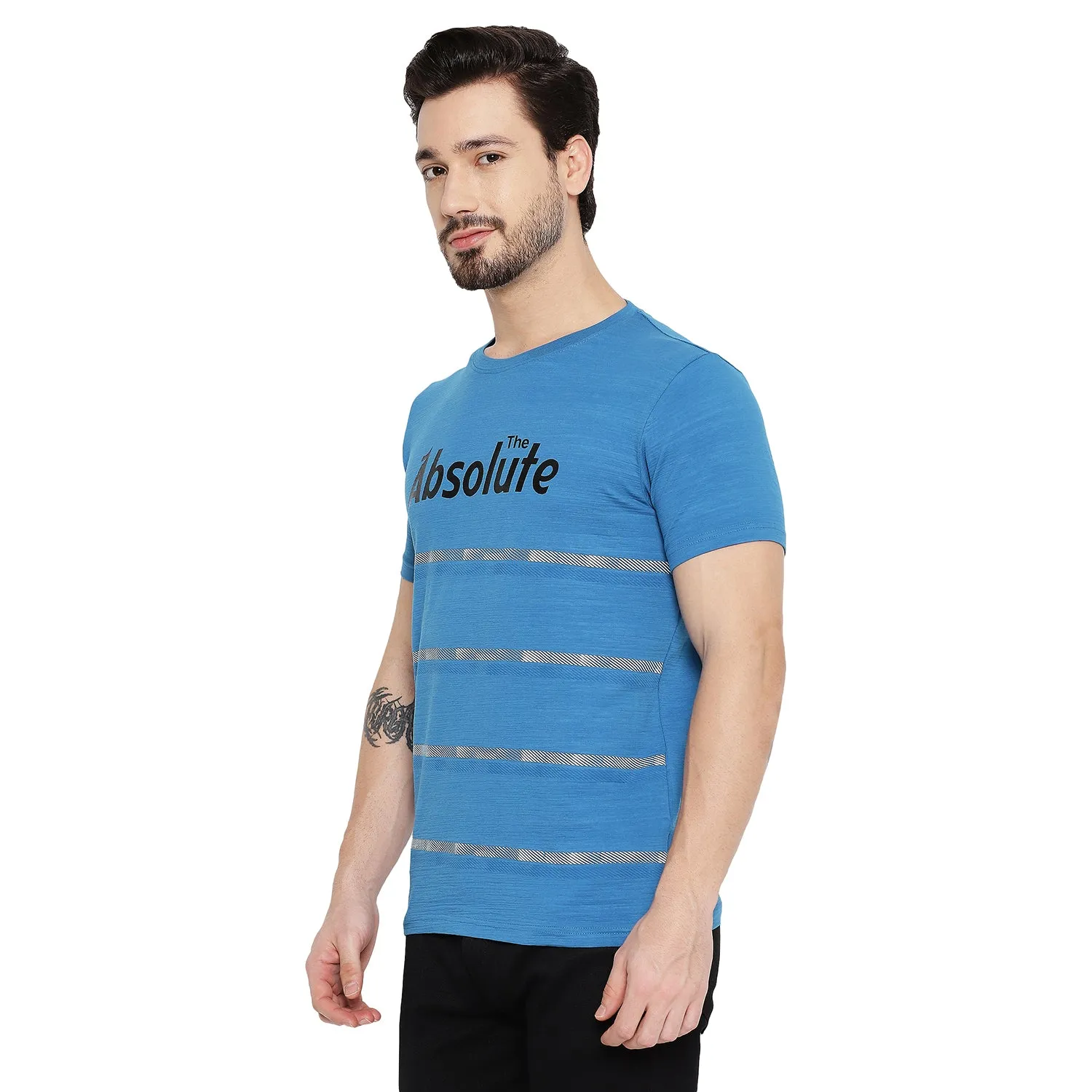 Duke Stardust Men Half Sleeve Cotton T-shirt (LF5424)
