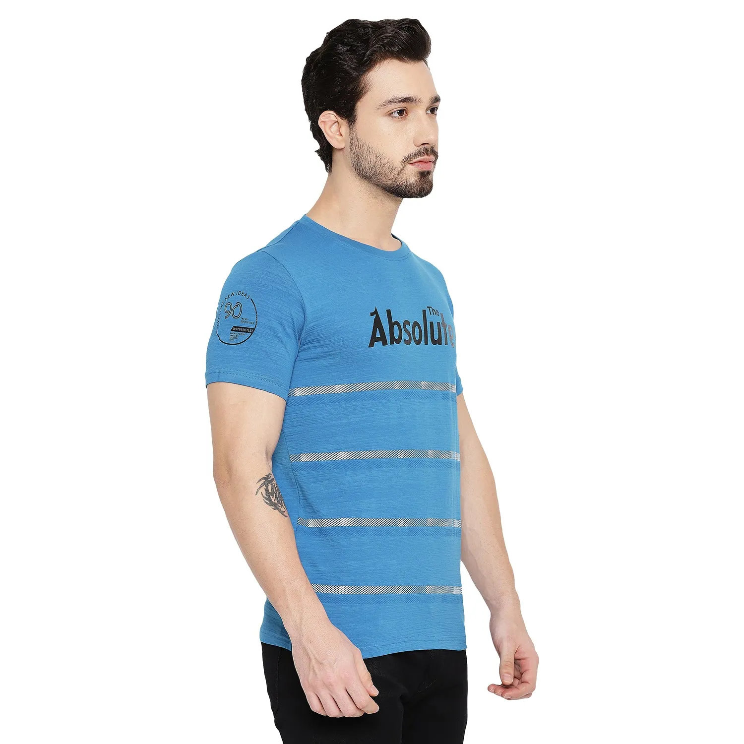 Duke Stardust Men Half Sleeve Cotton T-shirt (LF5424)