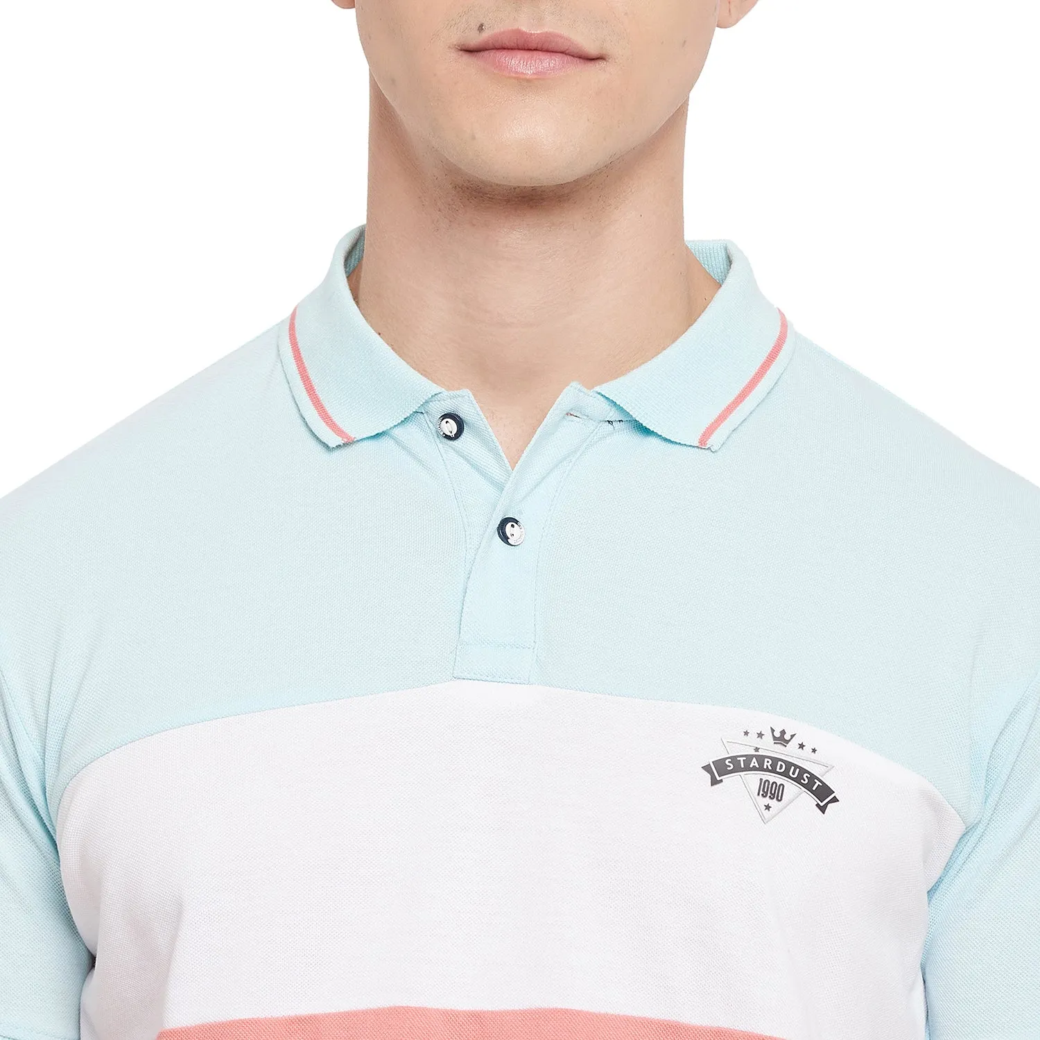 Duke Stardust Men Half Sleeve Cotton T-shirt (LF5492)