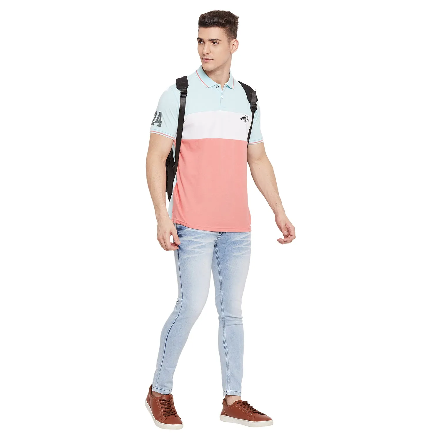 Duke Stardust Men Half Sleeve Cotton T-shirt (LF5492)