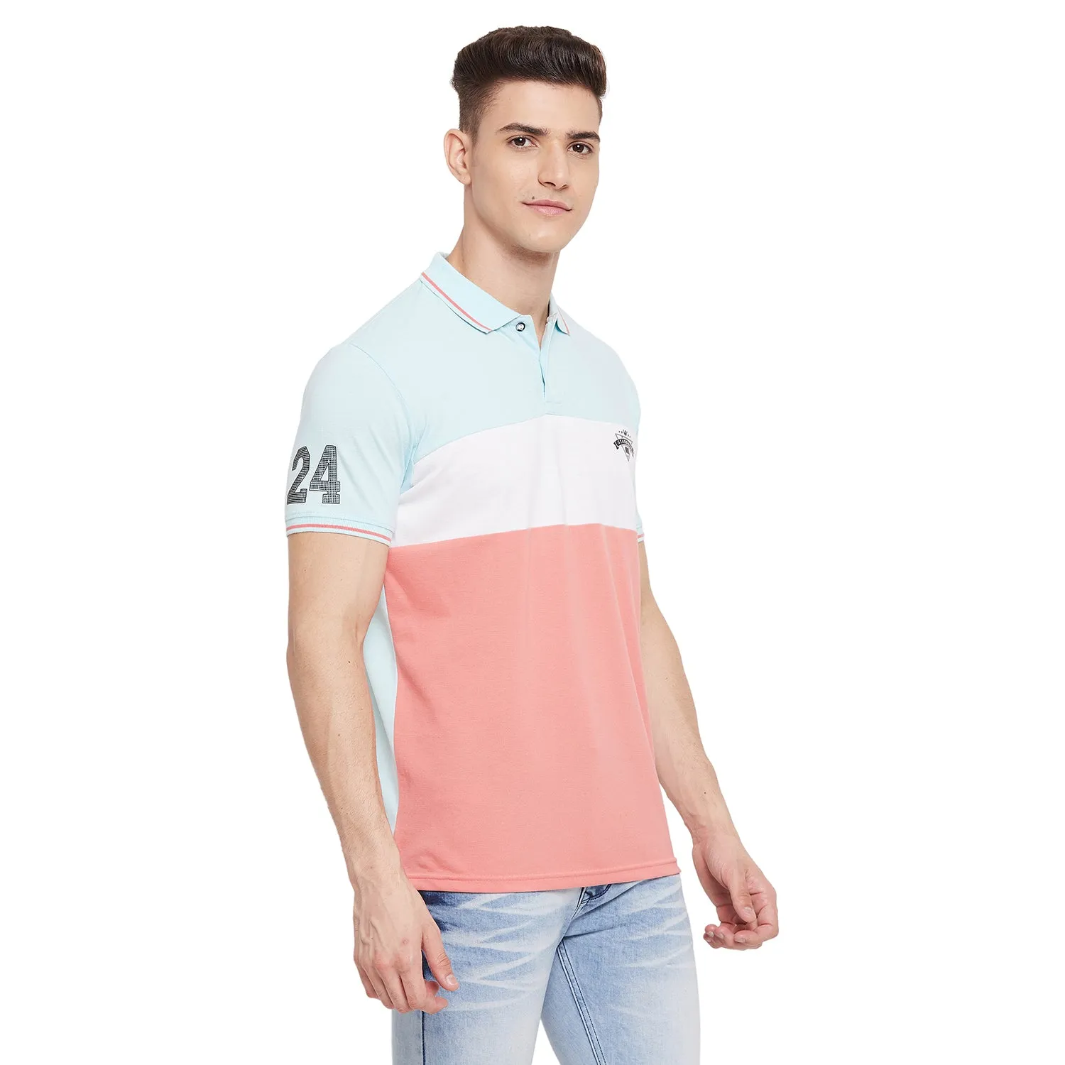 Duke Stardust Men Half Sleeve Cotton T-shirt (LF5492)