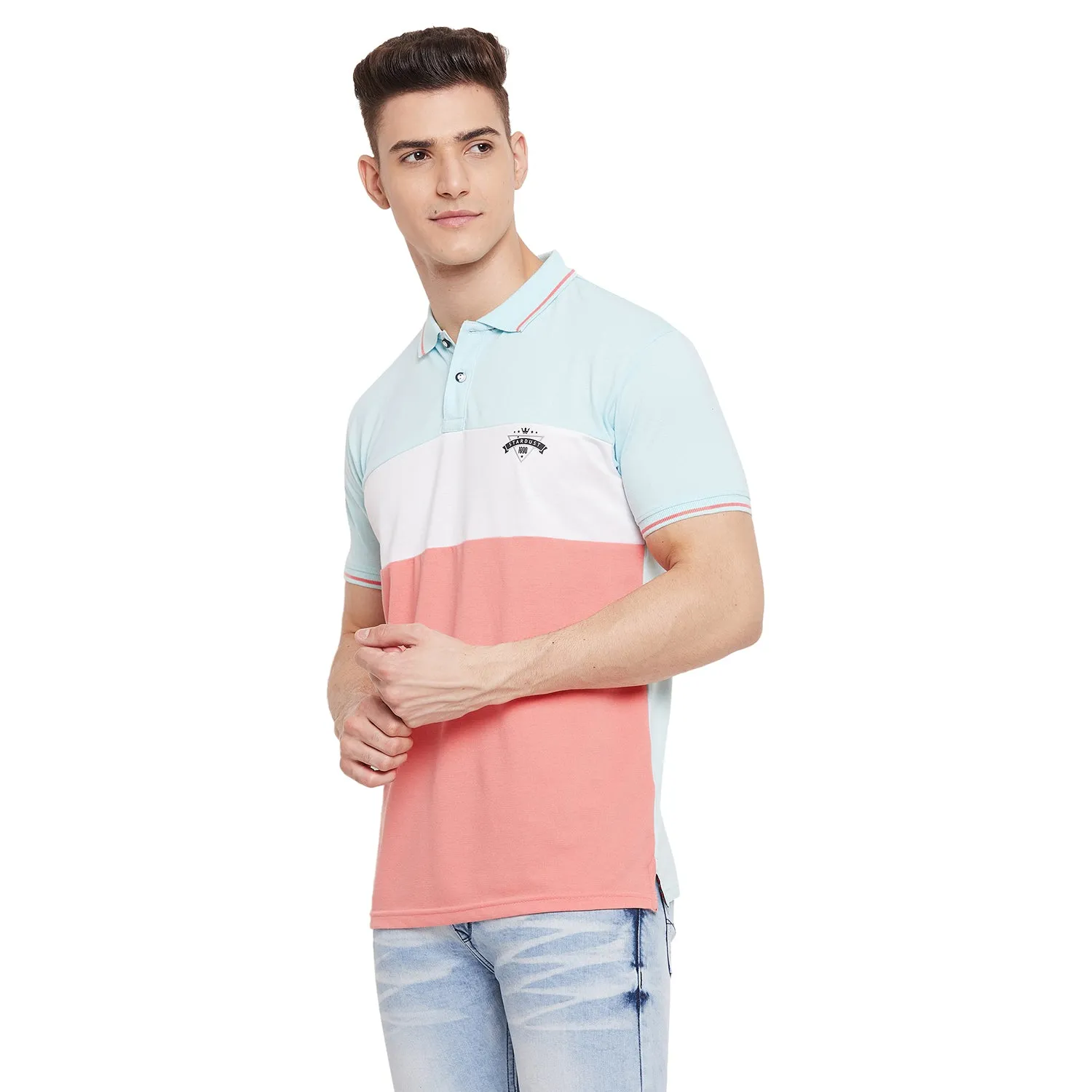 Duke Stardust Men Half Sleeve Cotton T-shirt (LF5492)