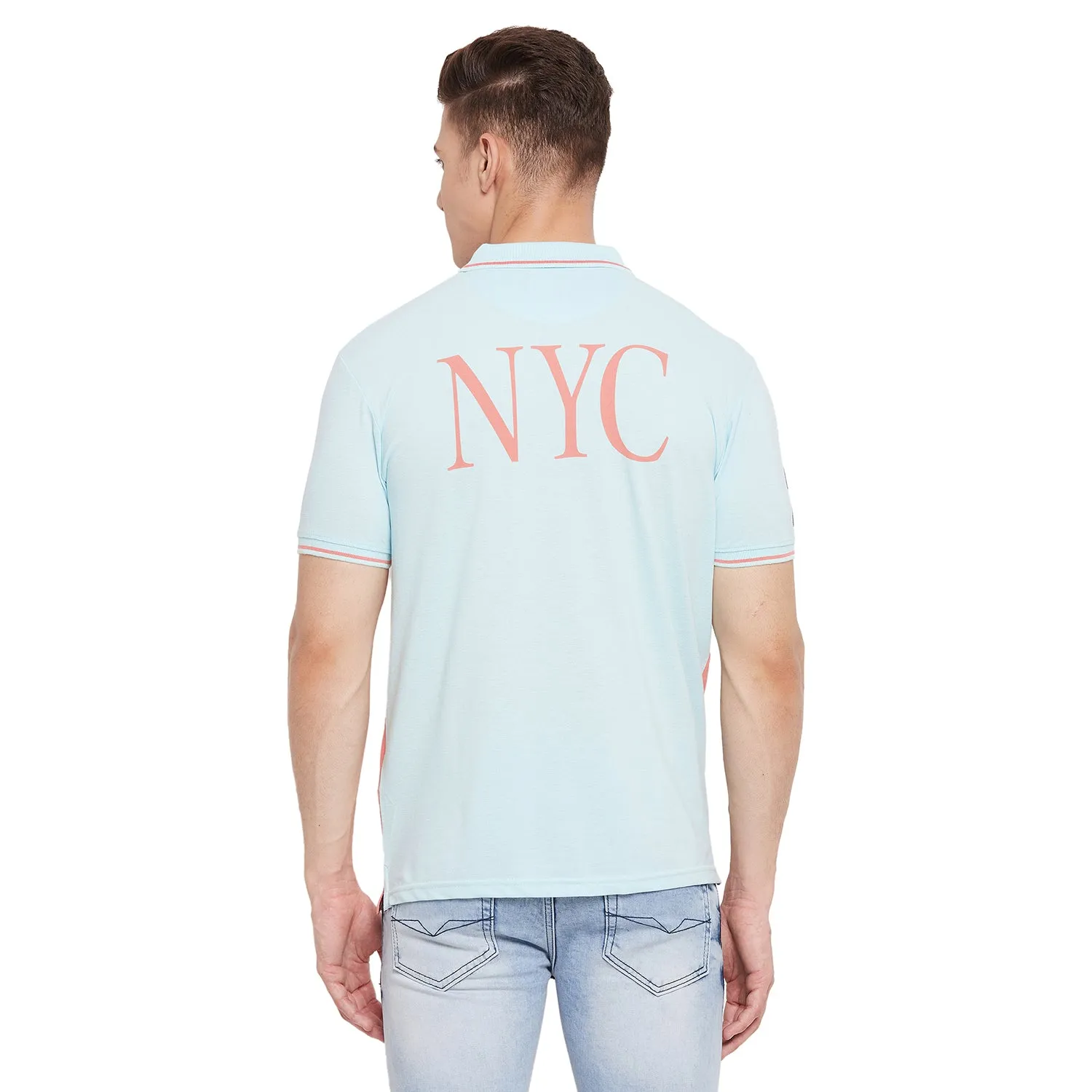 Duke Stardust Men Half Sleeve Cotton T-shirt (LF5492)