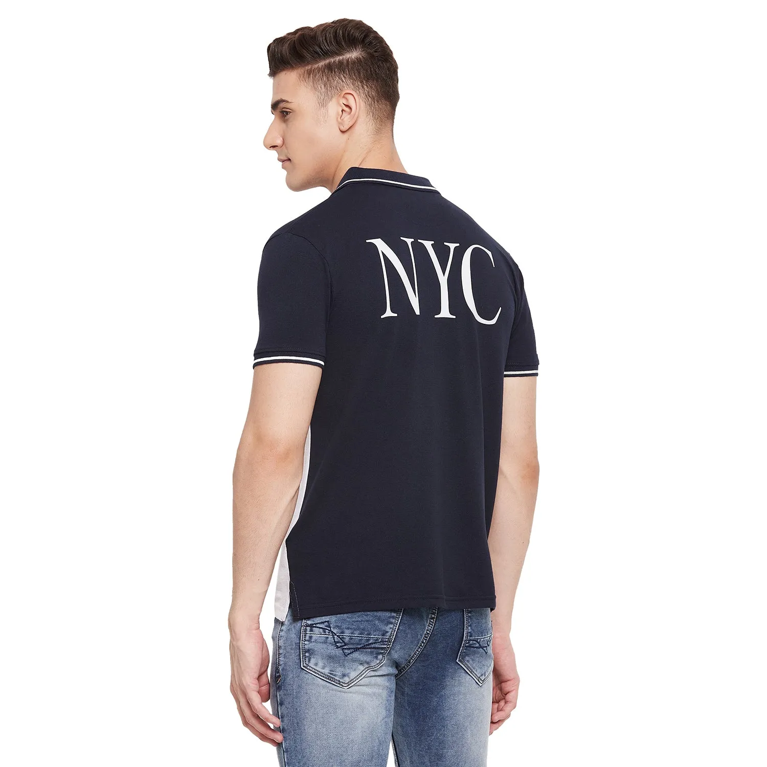 Duke Stardust Men Half Sleeve Cotton T-shirt (LF5492)