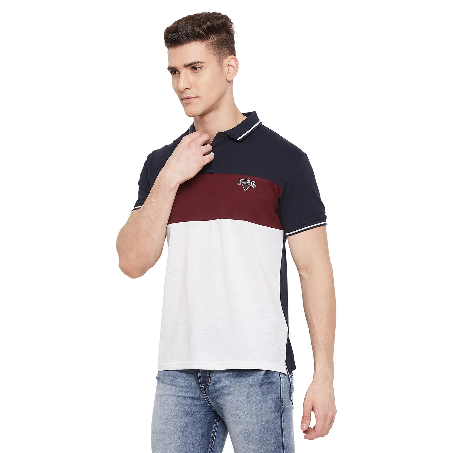 Duke Stardust Men Half Sleeve Cotton T-shirt (LF5492)