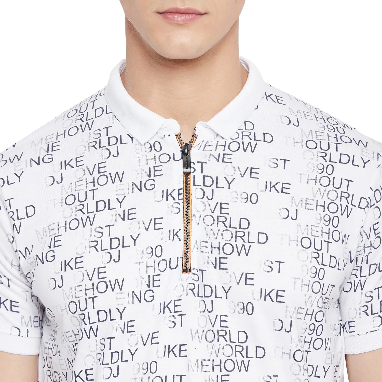 Duke Stardust Men Half Sleeve Cotton T-shirt (LF5497)