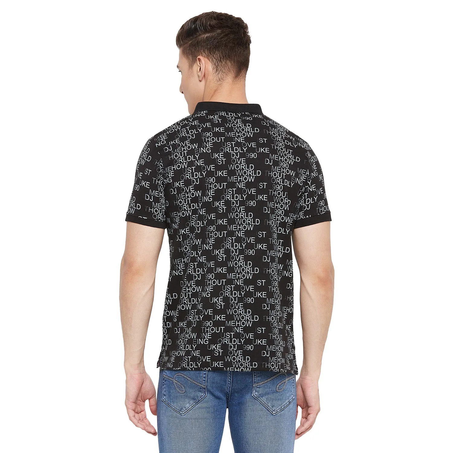 Duke Stardust Men Half Sleeve Cotton T-shirt (LF5497)