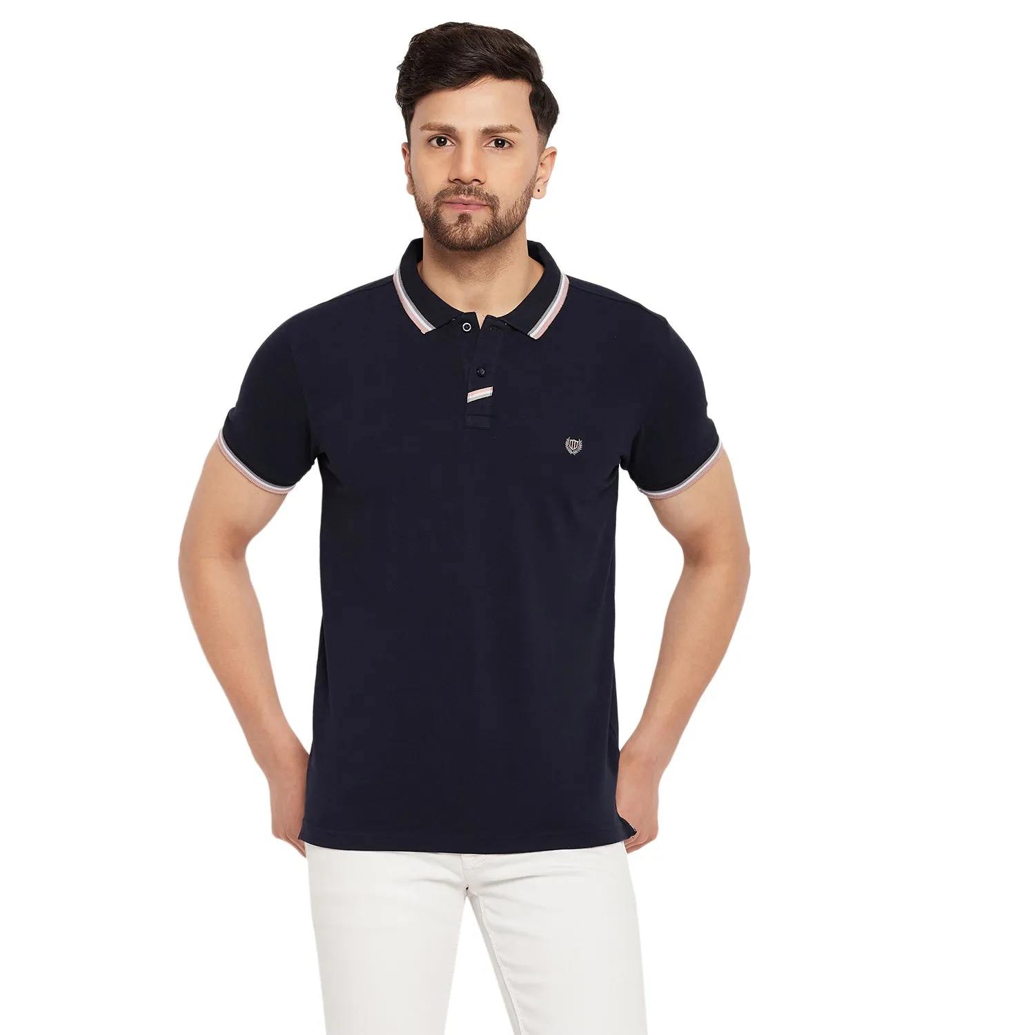 Duke Stardust Men Half Sleeve Cotton T-shirt (LF5859)