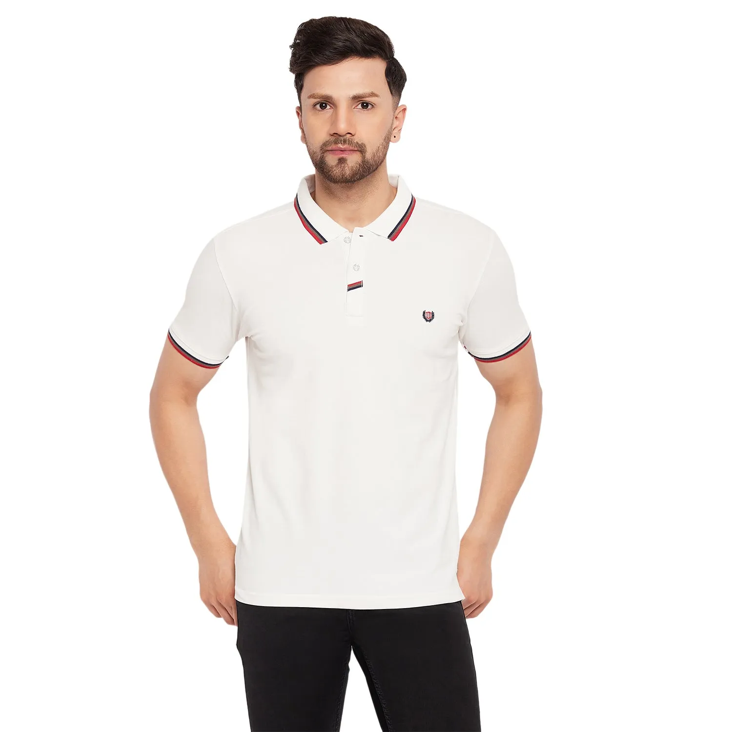 Duke Stardust Men Half Sleeve Cotton T-shirt (LF5859)