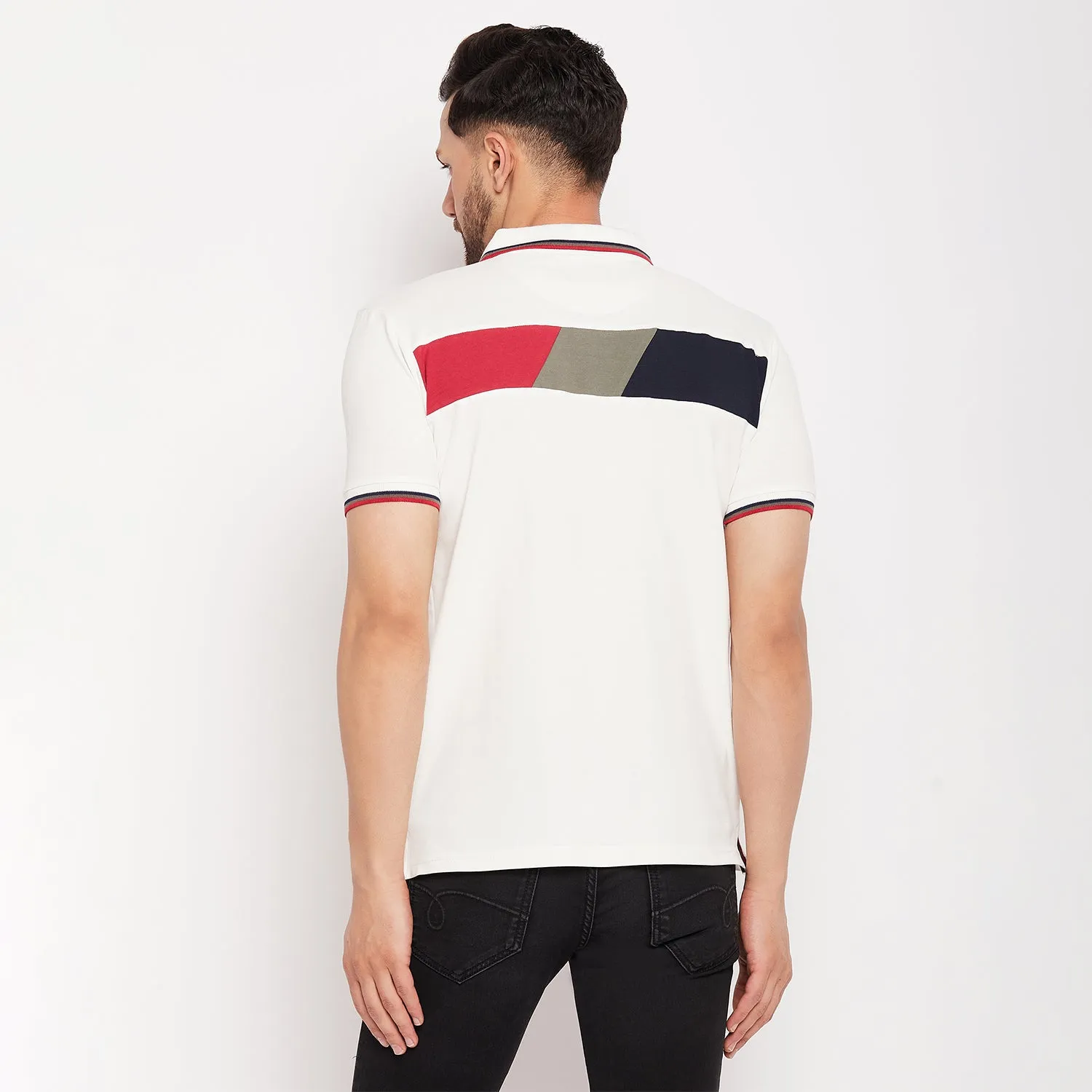 Duke Stardust Men Half Sleeve Cotton T-shirt (LF5859)