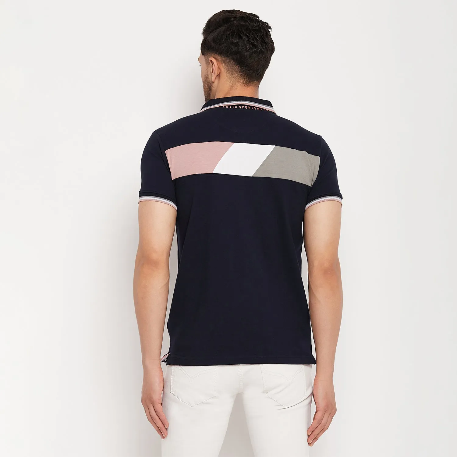 Duke Stardust Men Half Sleeve Cotton T-shirt (LF5859)
