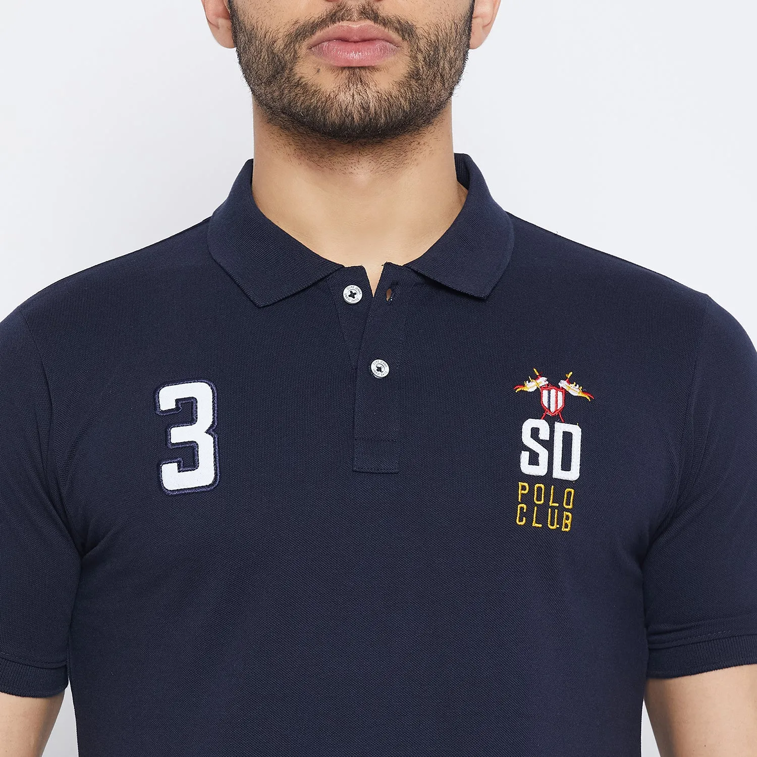 Duke Stardust Men Half Sleeve Cotton T-shirt (LF7040)