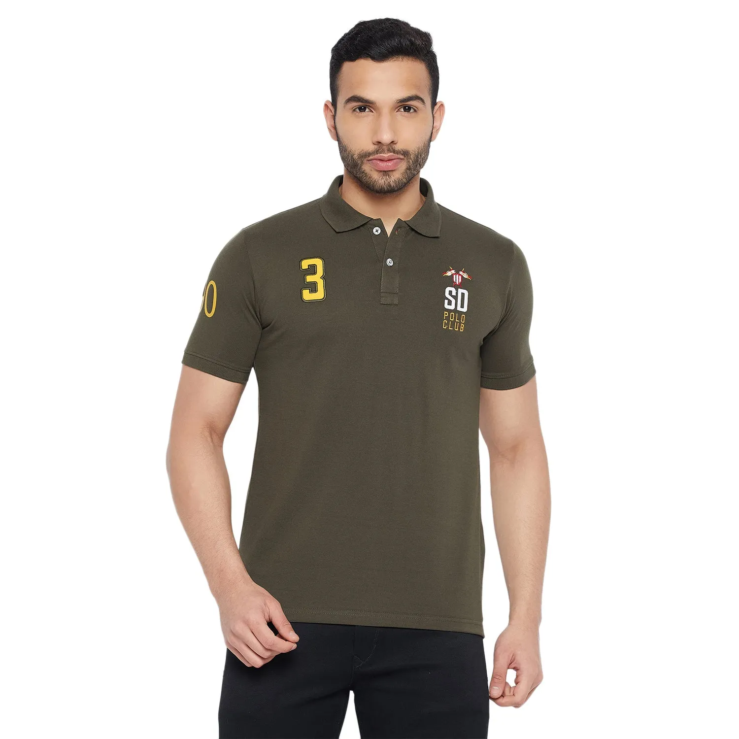 Duke Stardust Men Half Sleeve Cotton T-shirt (LF7040)