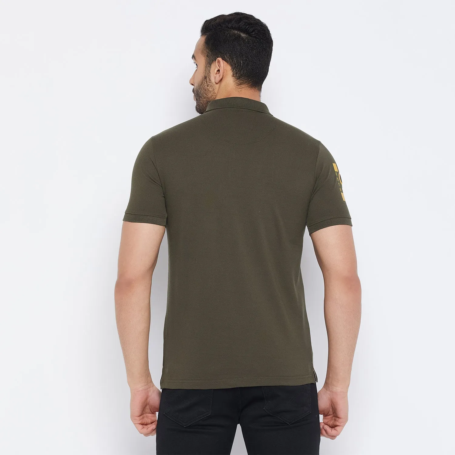 Duke Stardust Men Half Sleeve Cotton T-shirt (LF7040)