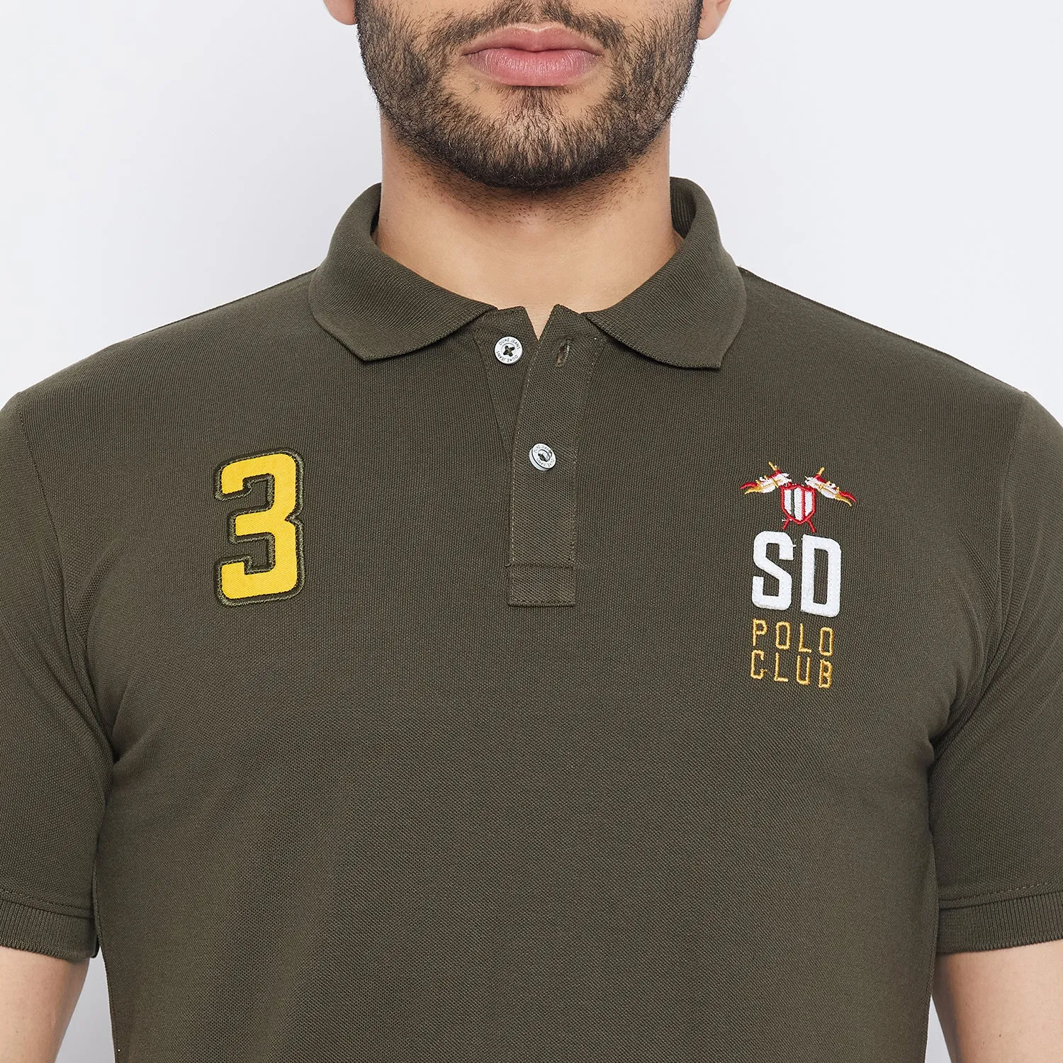 Duke Stardust Men Half Sleeve Cotton T-shirt (LF7040)