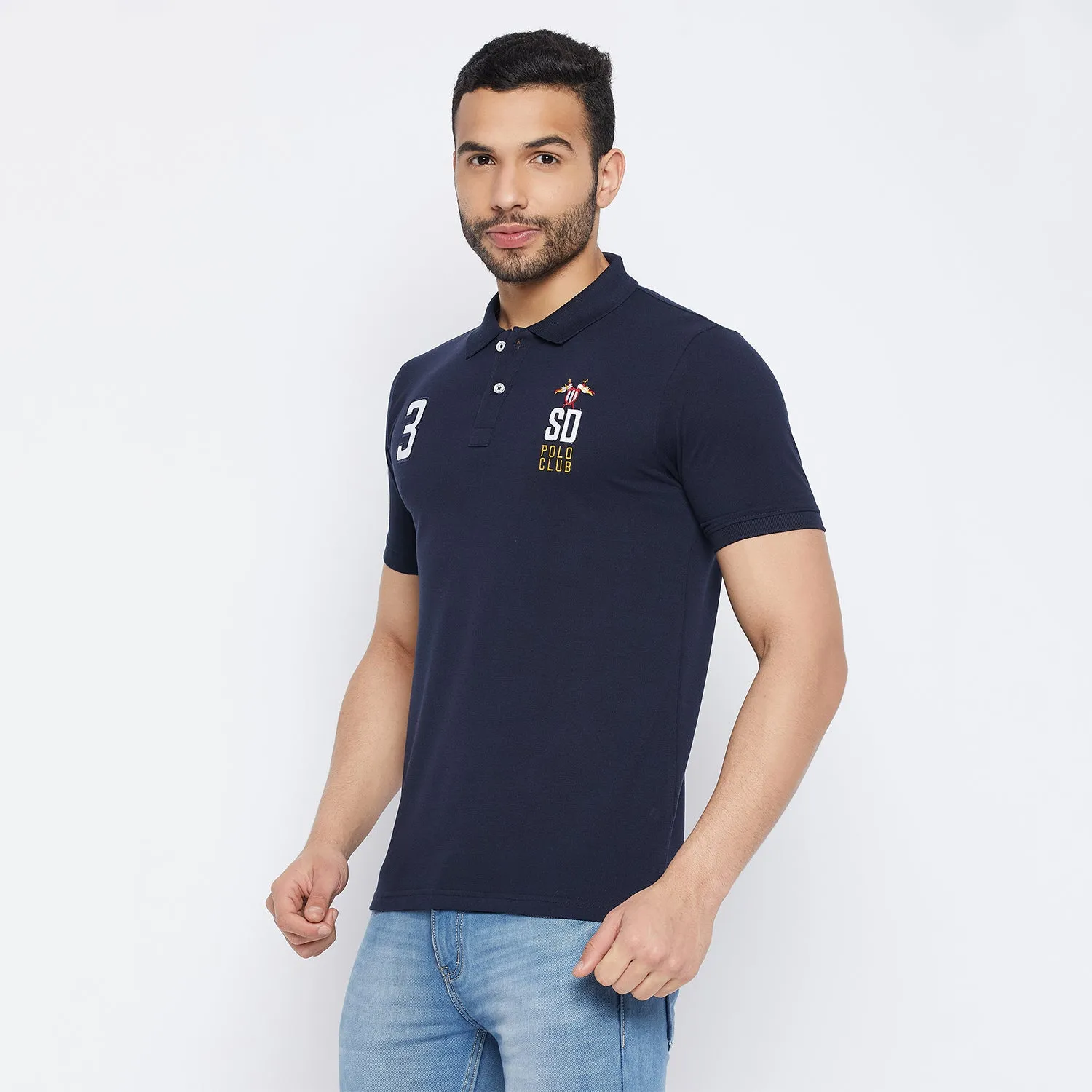 Duke Stardust Men Half Sleeve Cotton T-shirt (LF7040)