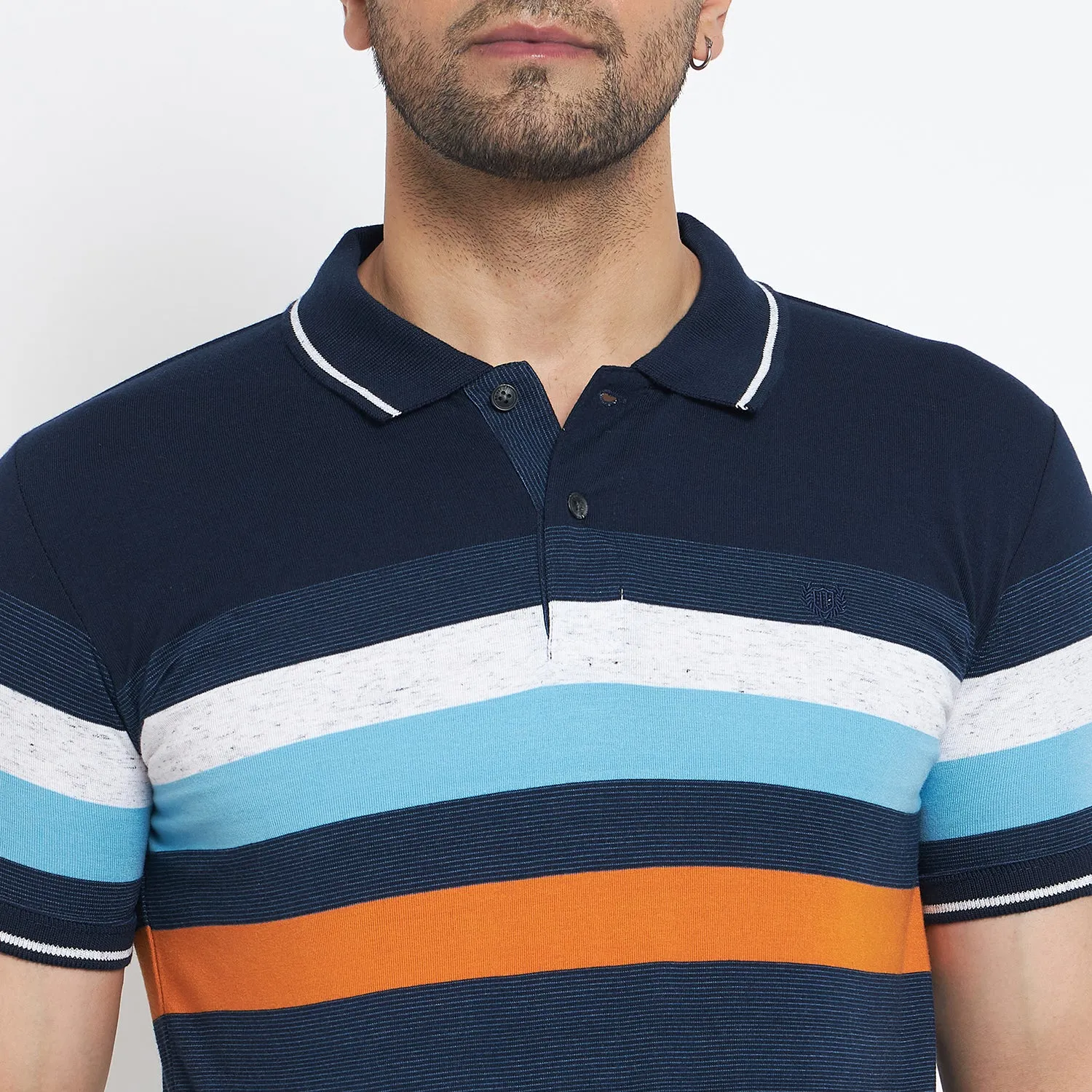 Duke Stardust Men Half Sleeve Cotton T-shirt (LF7063)