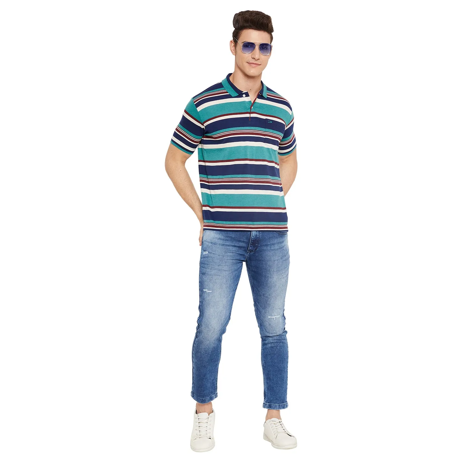 Duke Stardust Men Half Sleeve Cotton T-shirt (LQ3406)