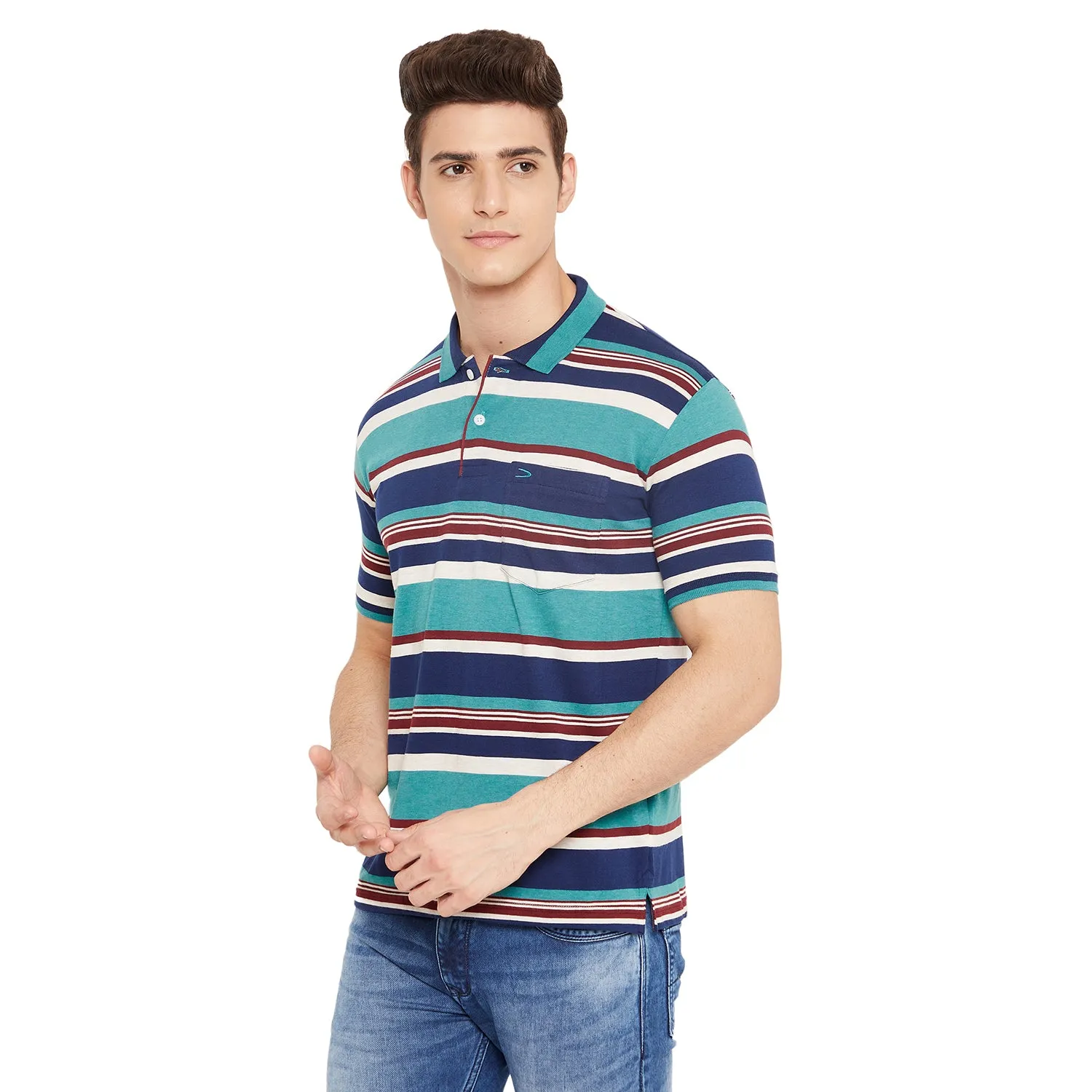 Duke Stardust Men Half Sleeve Cotton T-shirt (LQ3406)