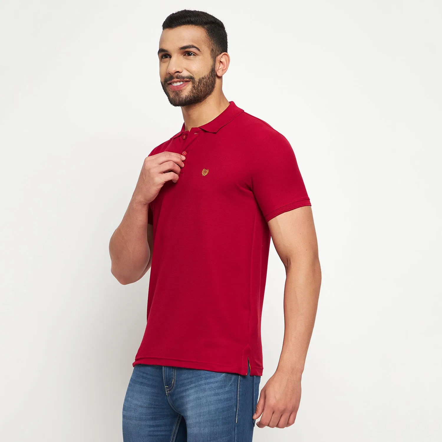 Duke Stardust Men Half Sleeve Cotton T-shirt (MSD51)