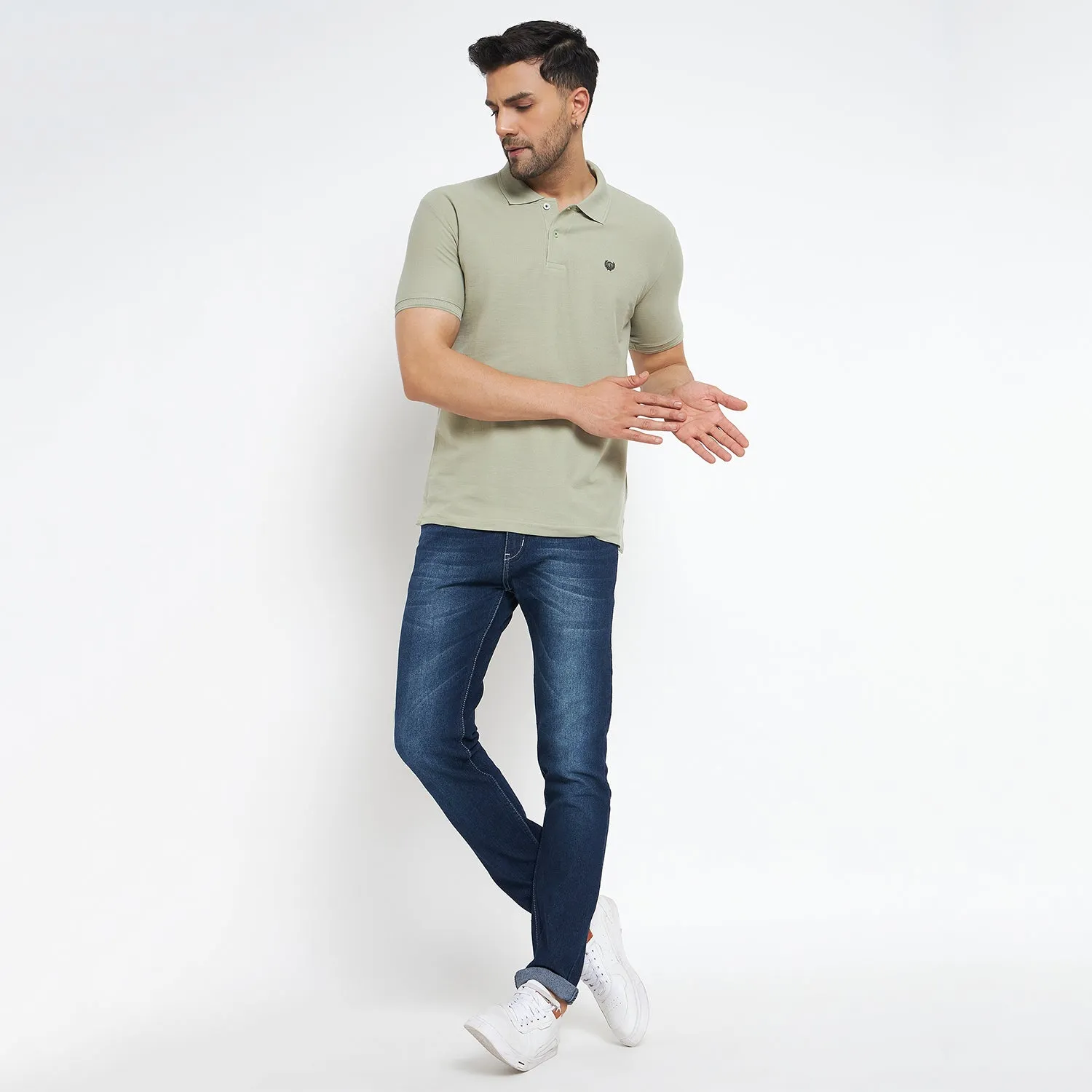 Duke Stardust Men Half Sleeve Cotton T-shirt (MSD51)